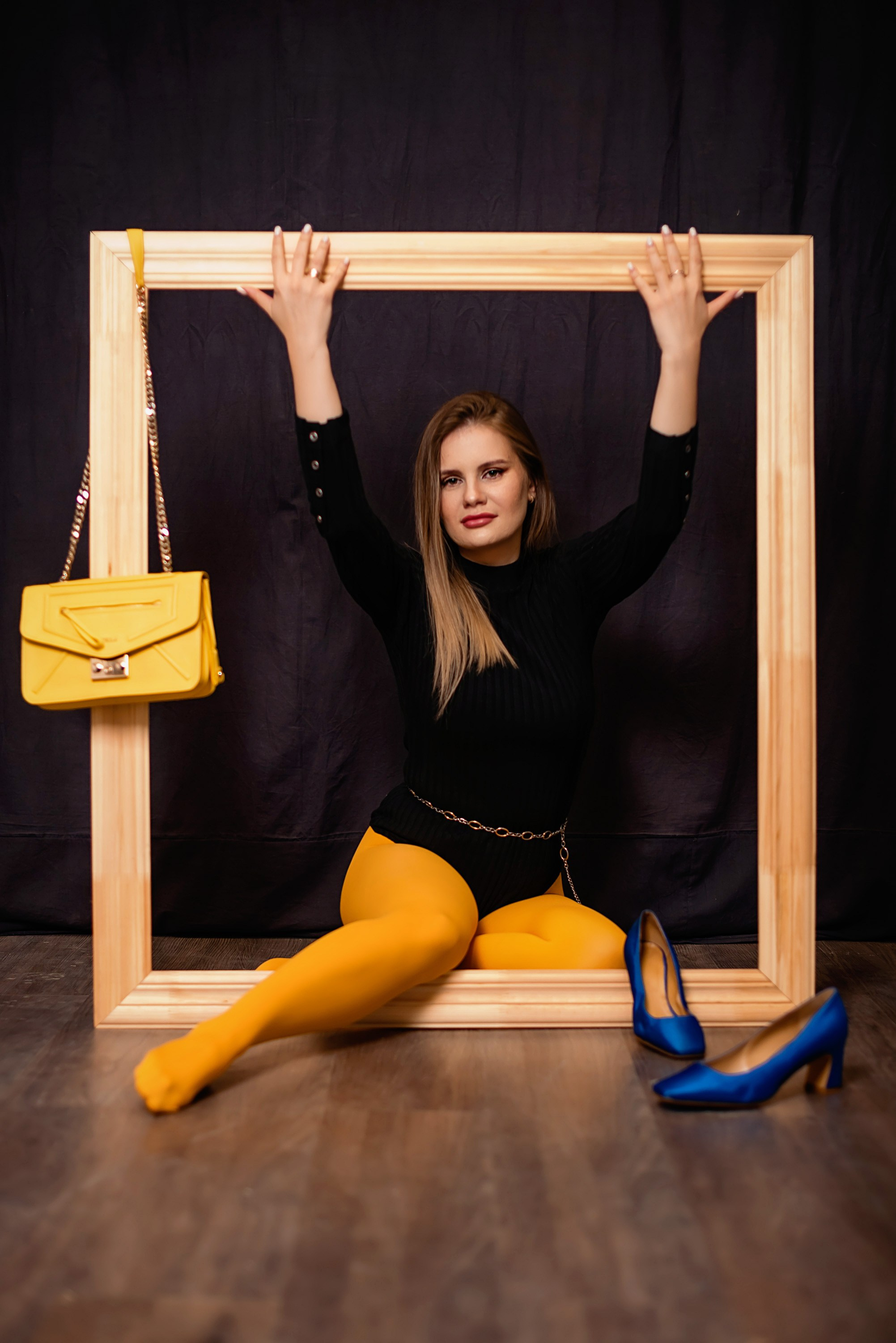 Съемка Алены в фотостудии. Фотограф Тула творческие фотосессии недорого Ольга Ромашина