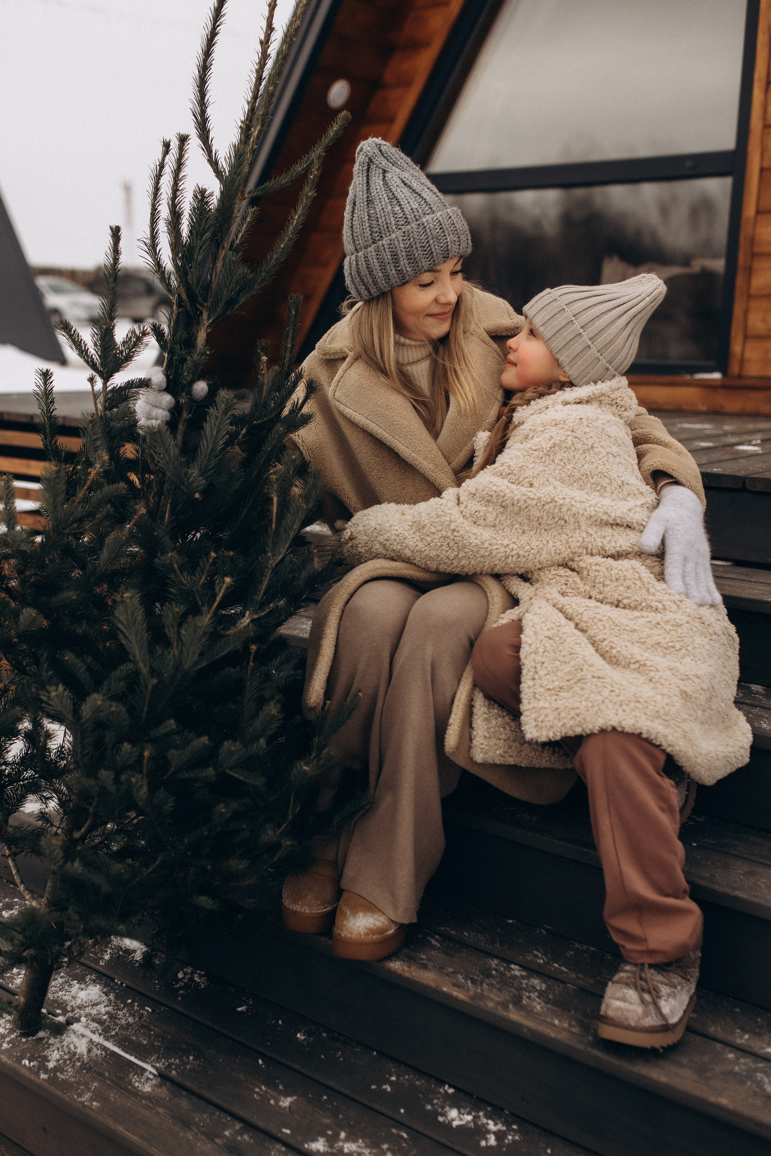 Предновогодняя история в домике. Семейный фотограф lifestyle в Новосибирске Елена Шпилевая