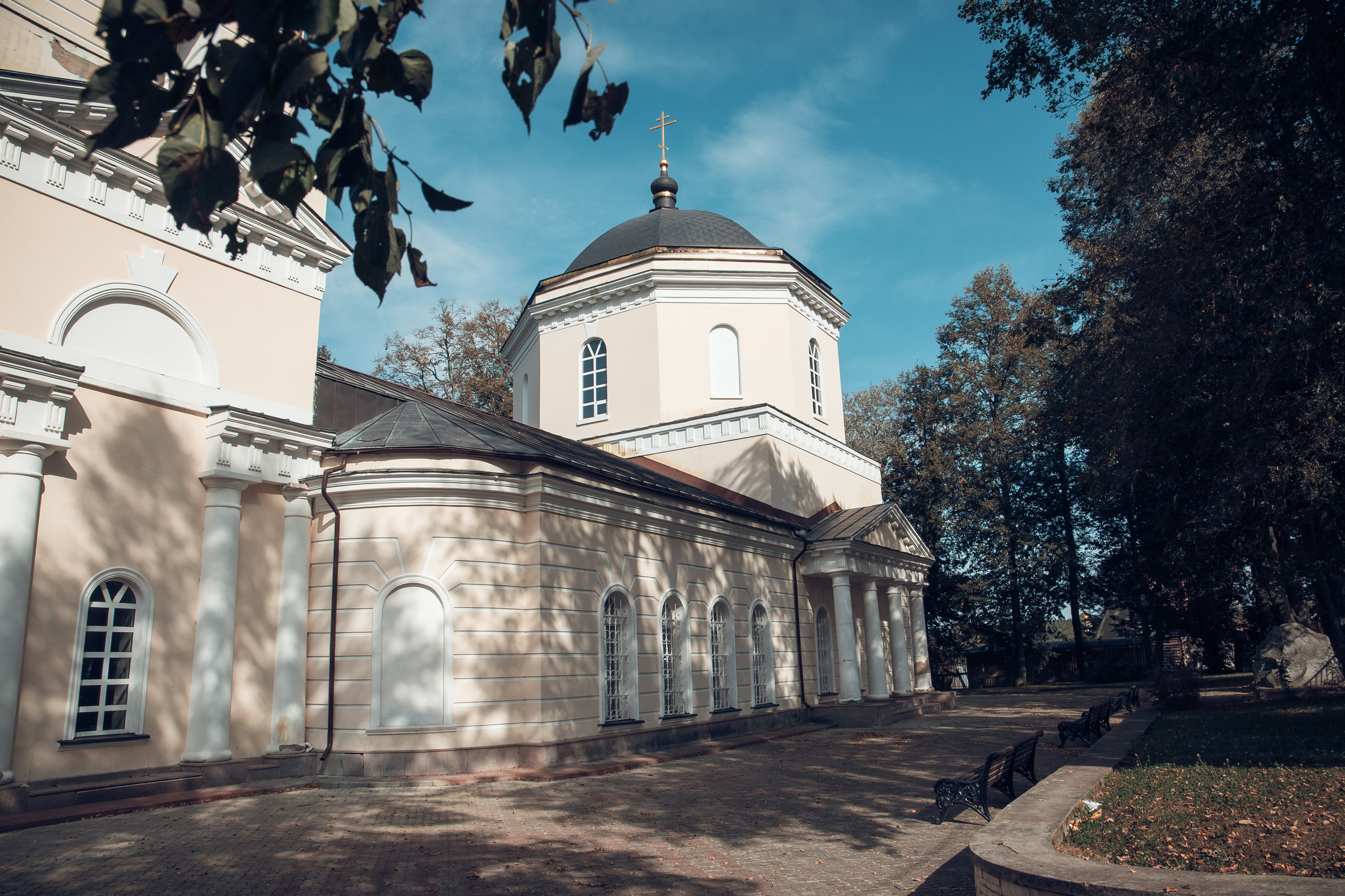 Крещение Савелия в храме Успения Богородицы с. Истомино Тарусский р-н