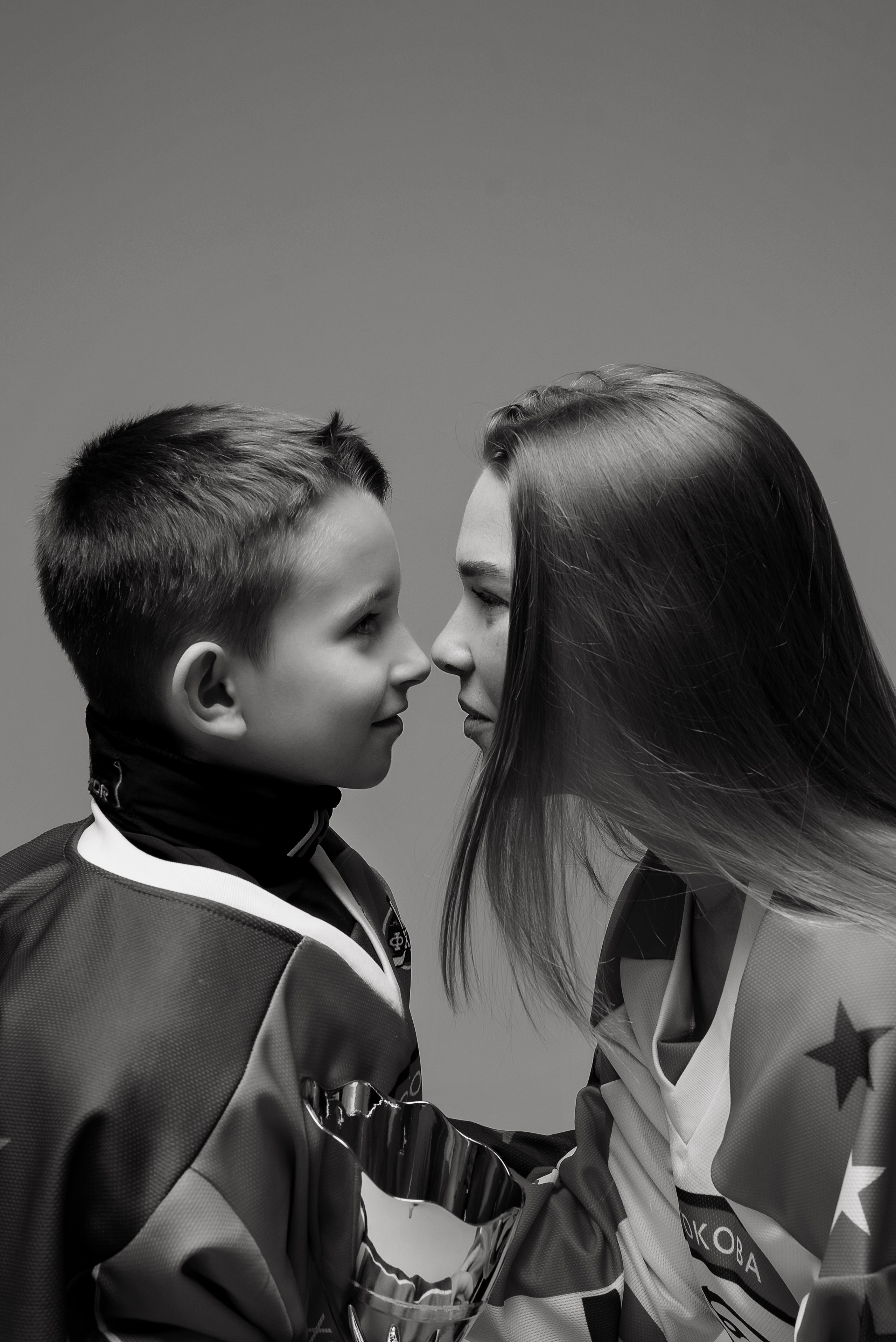 Хоккей — Гимнастика групповая съемка. Детский фотограф в Долгопрудном и Москве