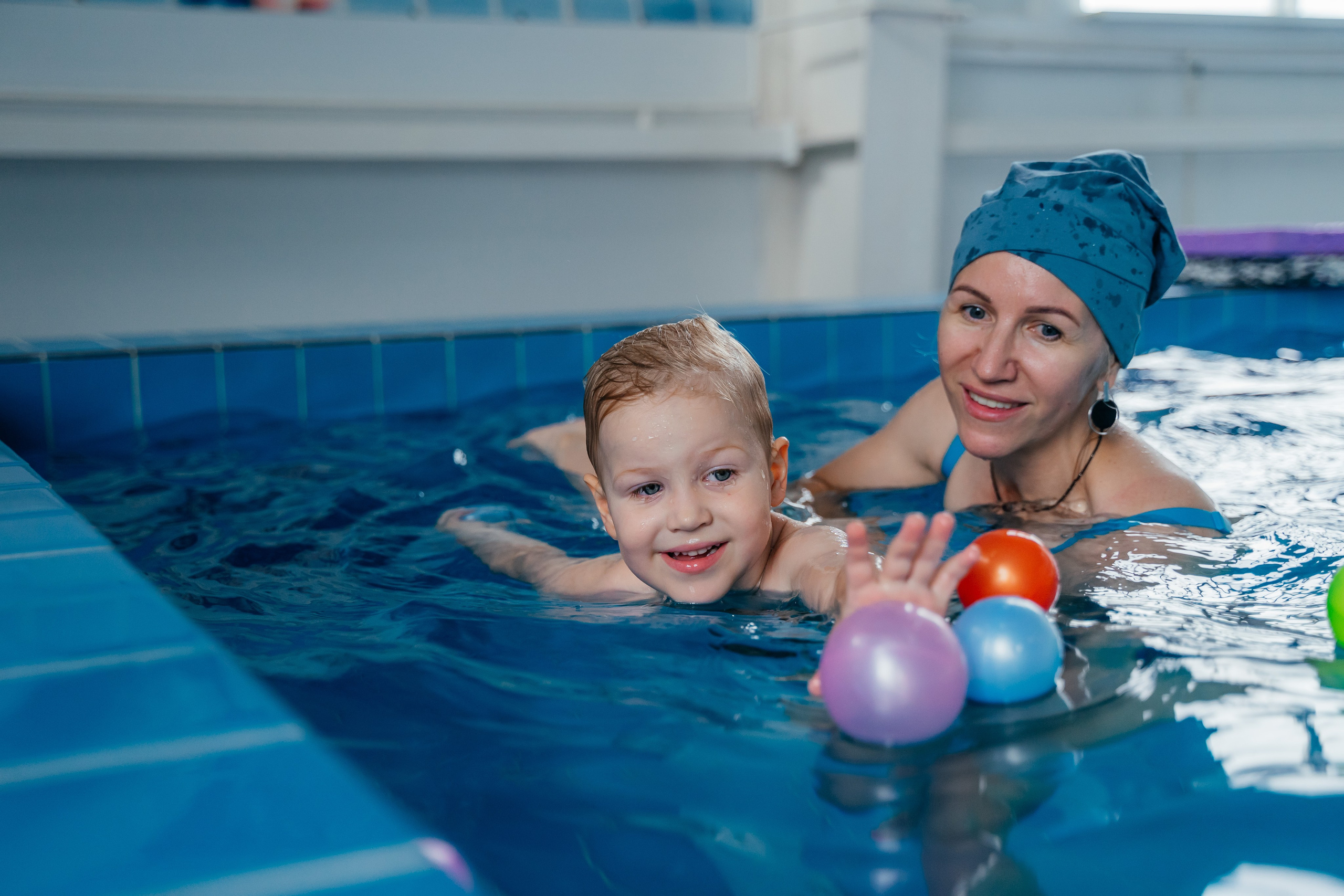 Студия детского плавания. Семейный фотограф в Саратове