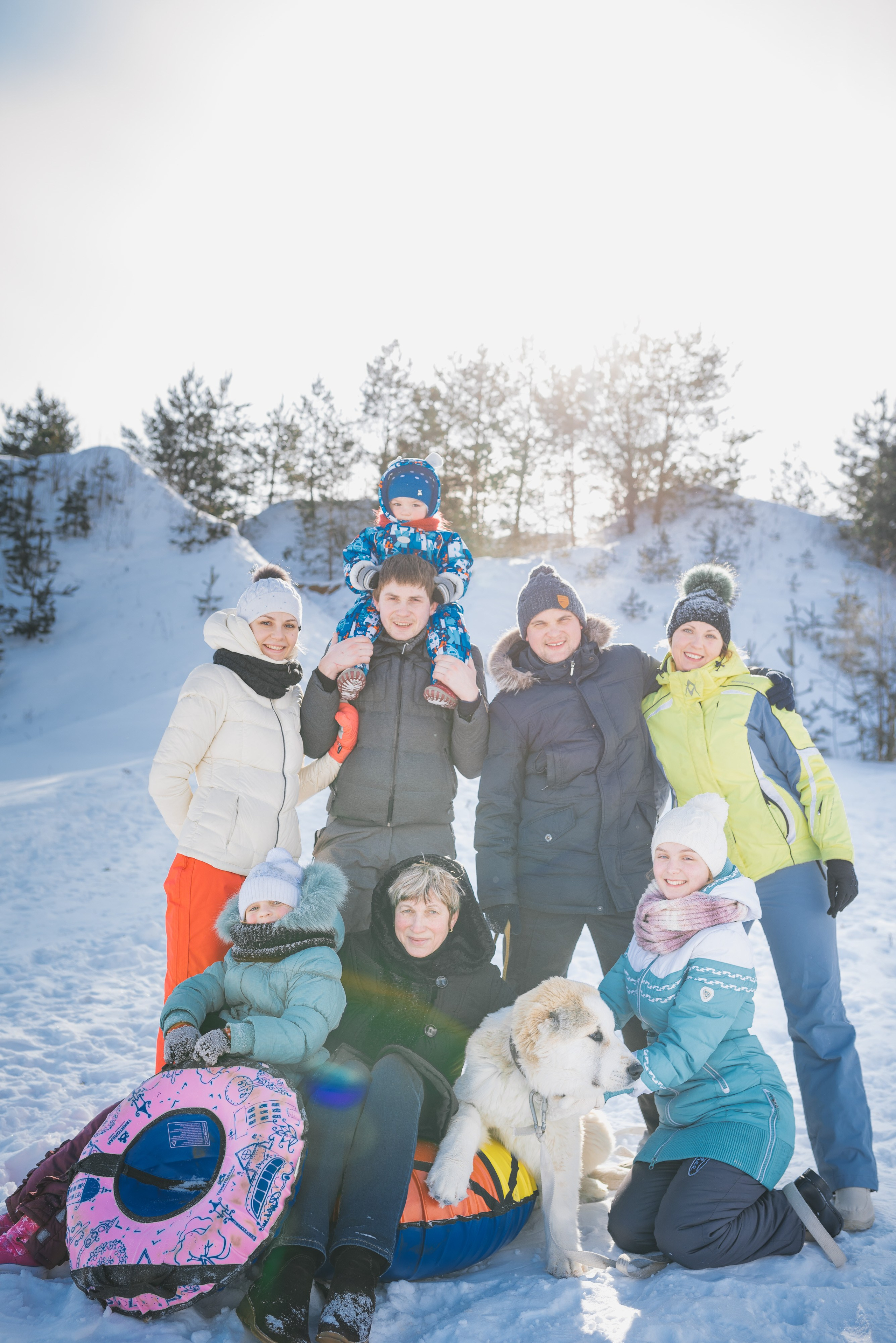Зимняя фотосессия на улице. Свадебный и семейный фотограф в Минске Филиппович Александр