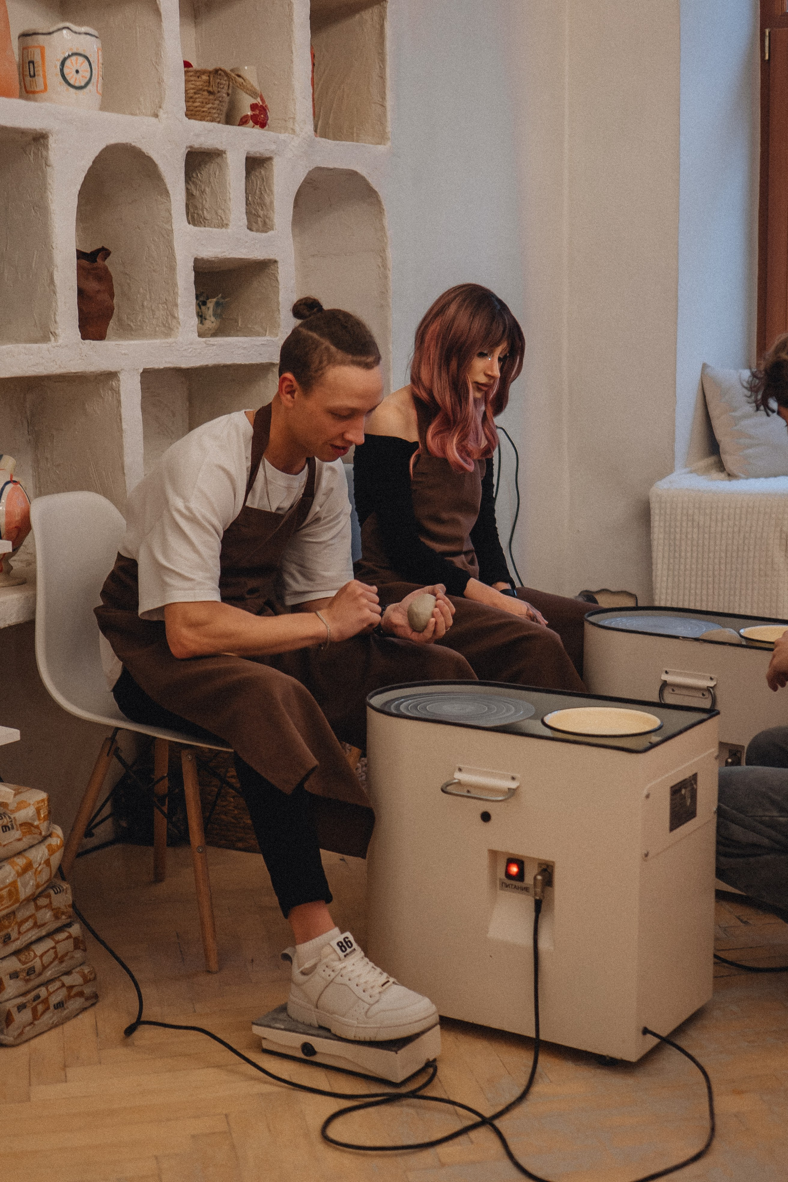 СВИДАНИЕ В ГОНЧАРНОЙ МАСТЕРСКОЙ. Профессиональный фотограф, Санкт-Петербург — Виктория Богомолова