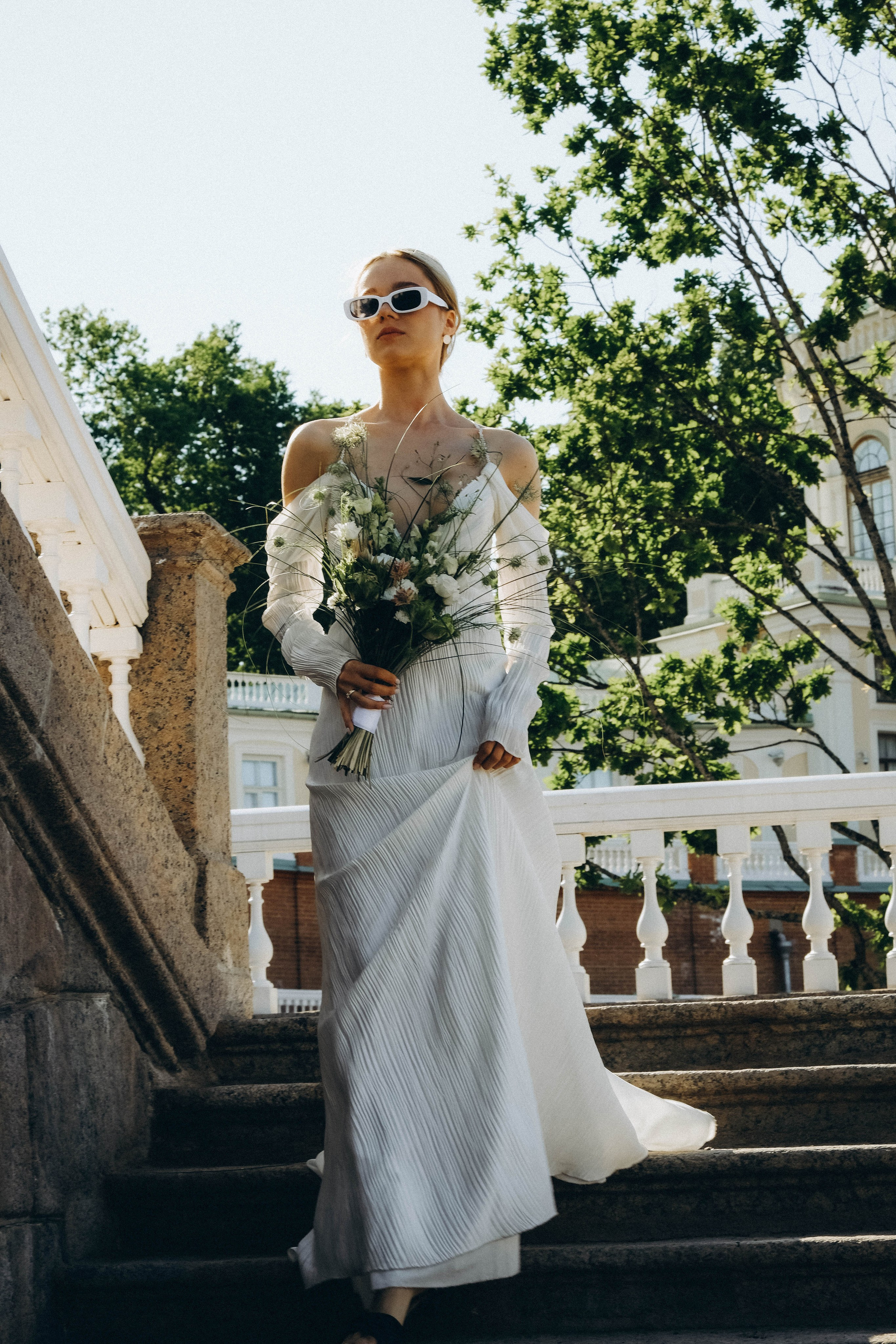 СВАДЕБНАЯ СЬЕМКА В ПАРКЕ ОРАНИЕНБАУМ. Профессиональный фотограф, Санкт-Петербург — Виктория Богомолова