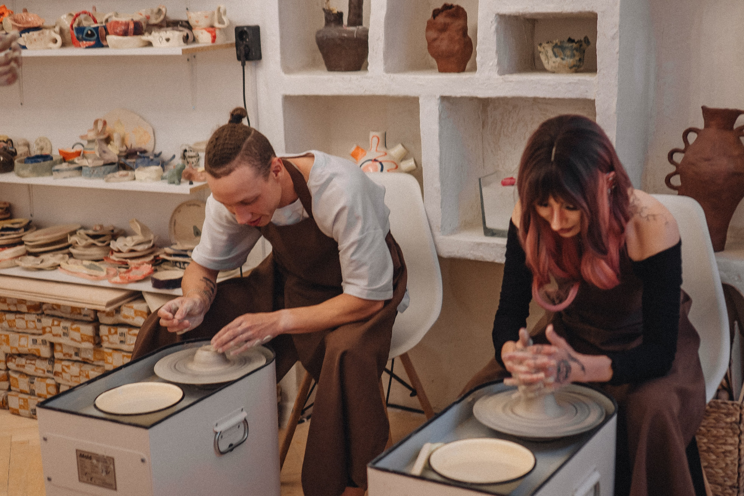 СВИДАНИЕ В ГОНЧАРНОЙ МАСТЕРСКОЙ. Профессиональный фотограф, Санкт-Петербург — Виктория Богомолова