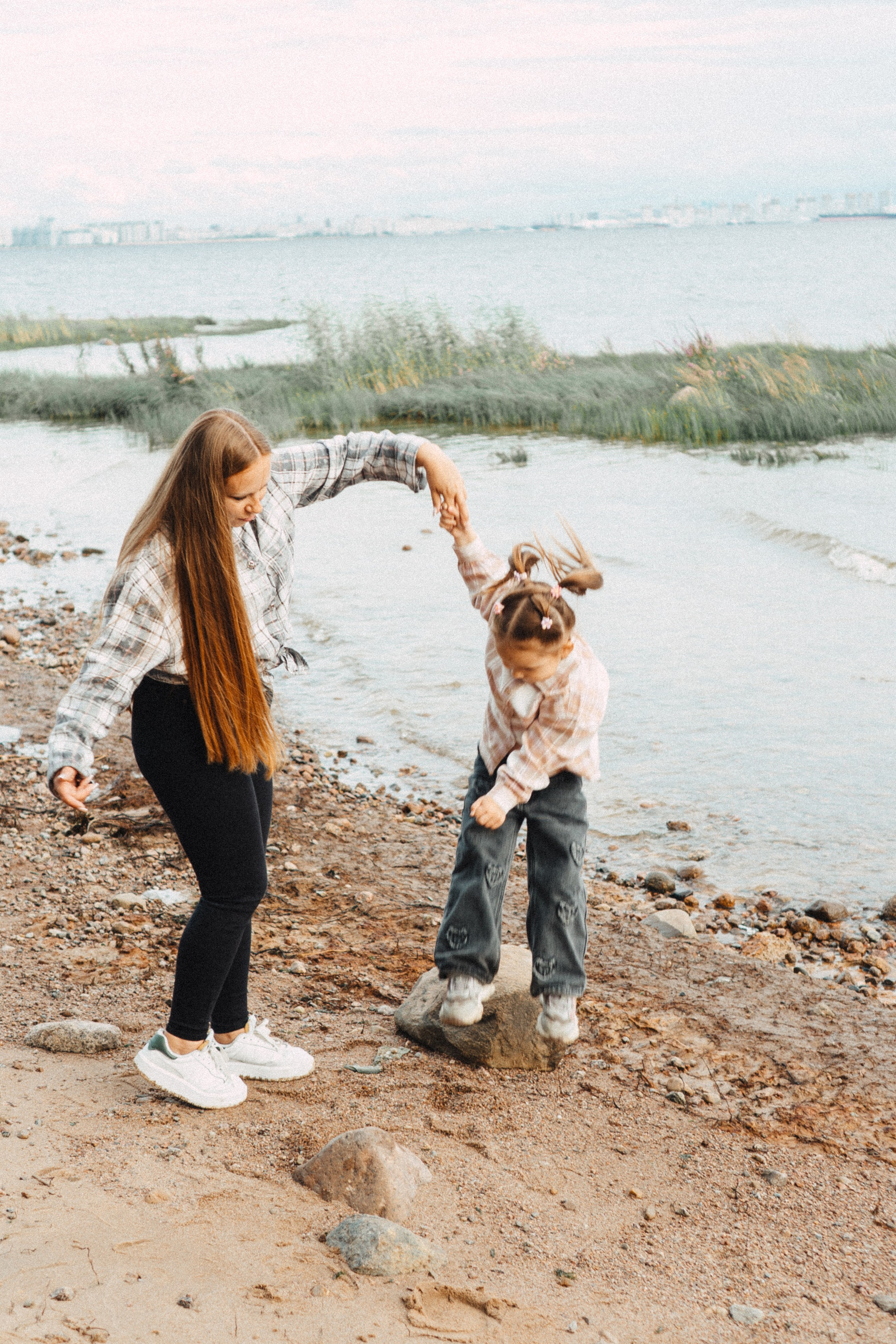 МАМА И ДОЧКА НА ФИНСКОМ ЗАЛИВЕ. Профессиональный фотограф, Санкт-Петербург — Виктория Богомолова