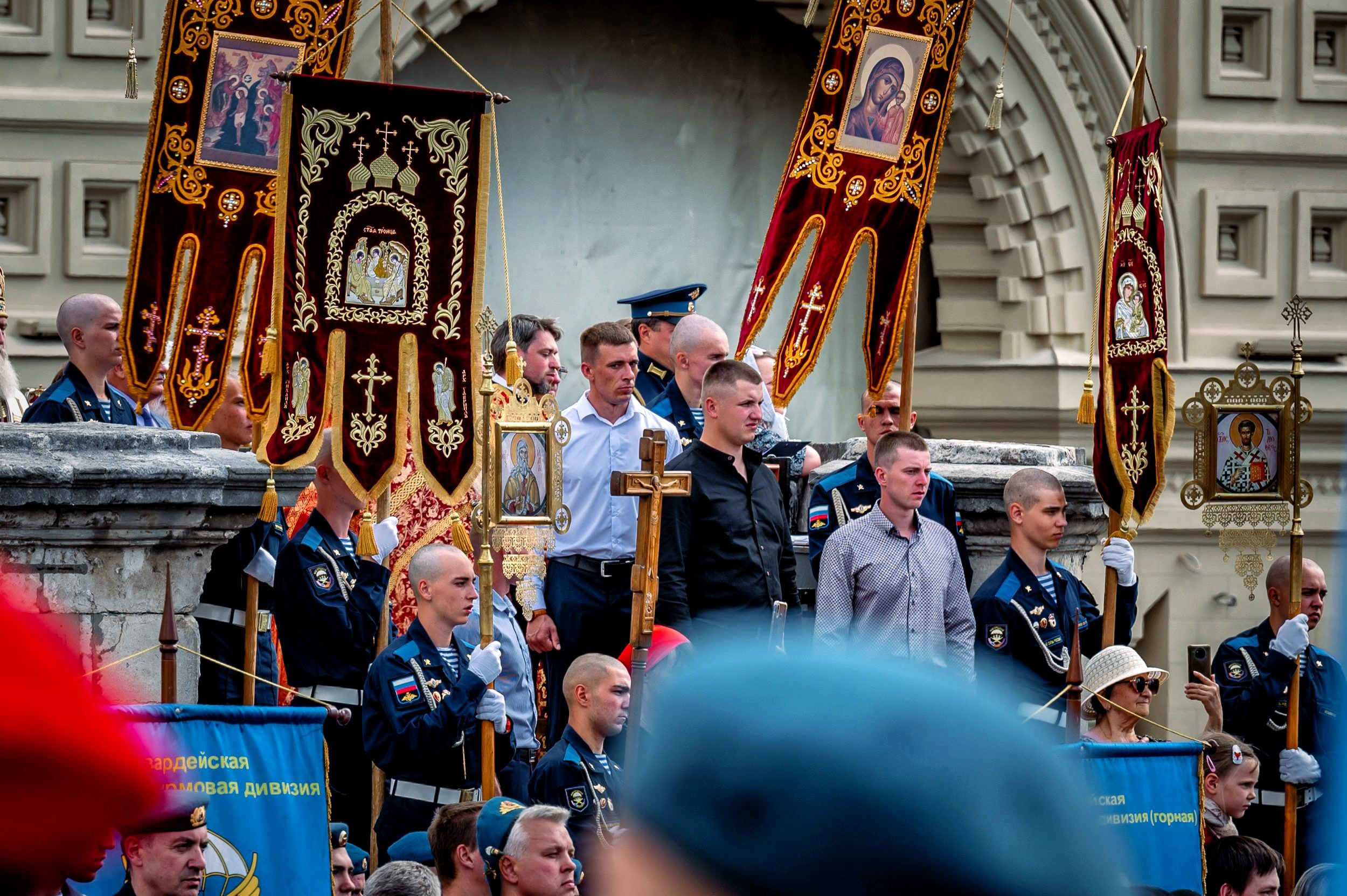День ВДВ в Москве. Бизнес фотограф в Москве Алексей Кознев