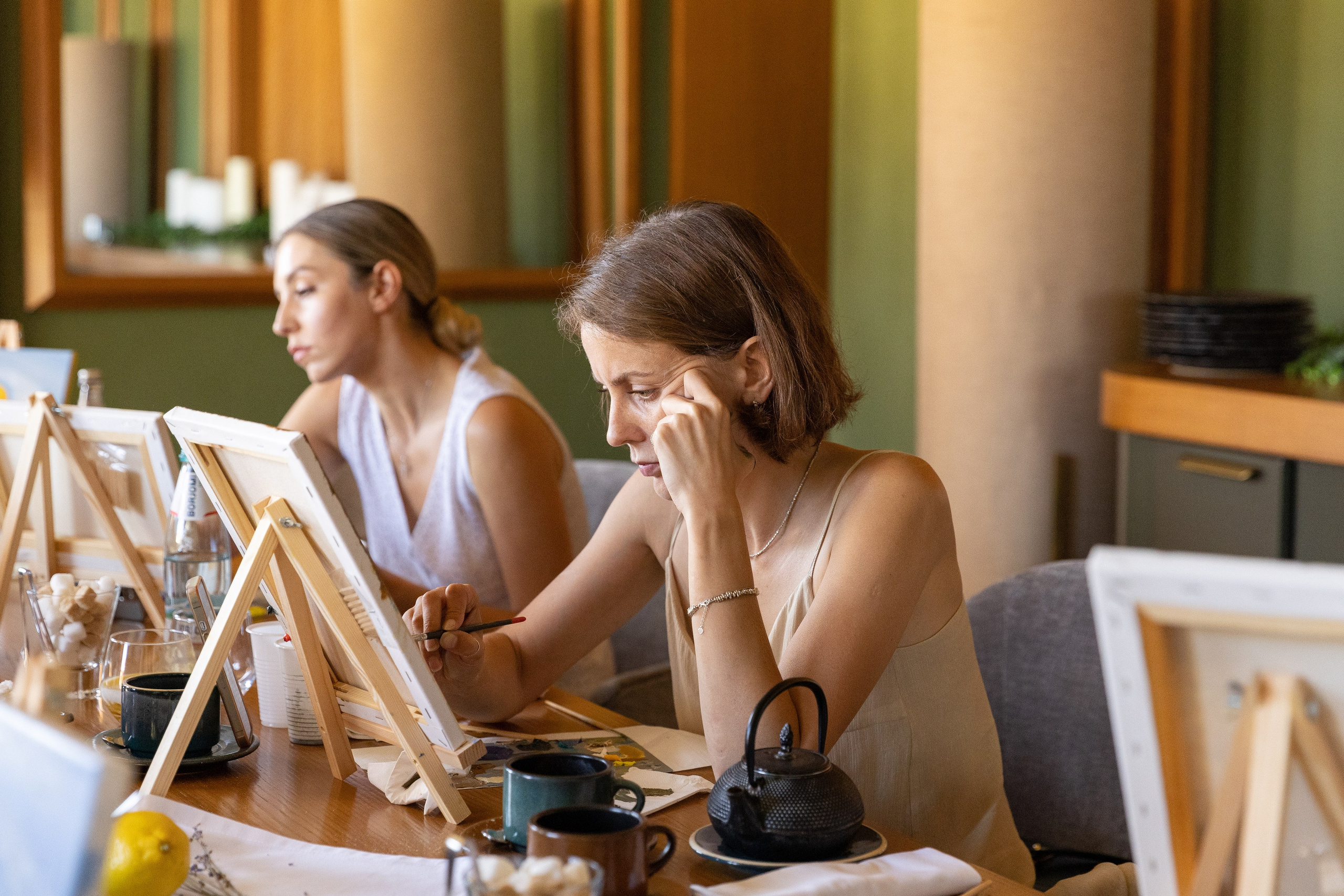 МАСТЕР-КЛАСС ПО ЖИВОПИСИ МАСЛОМ. Фотограф в Сочи Екатерина Потапова