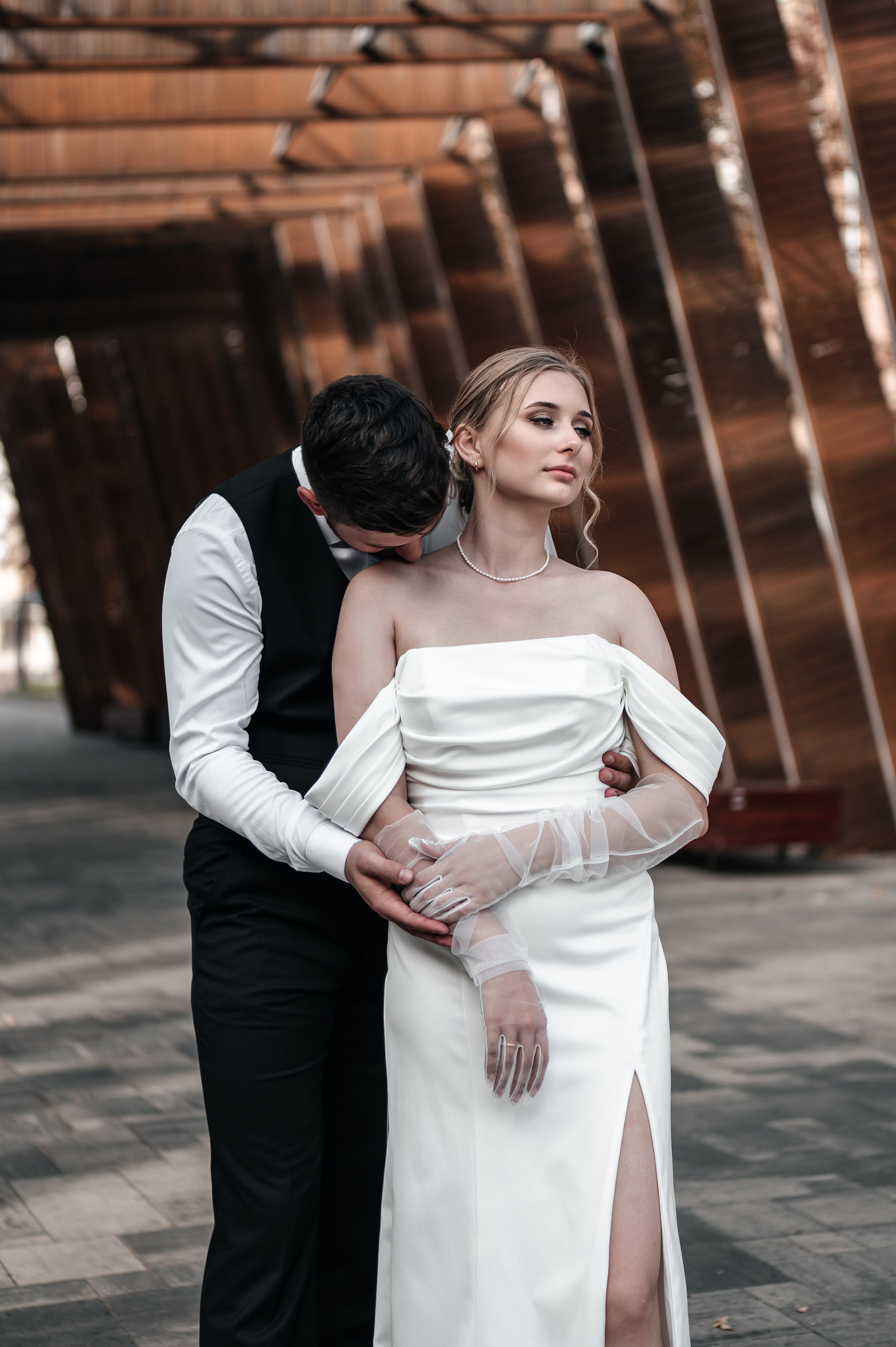 Даниил и Валерия. Черная утка. Полный день. Фотограф Екатерина Бочарникова