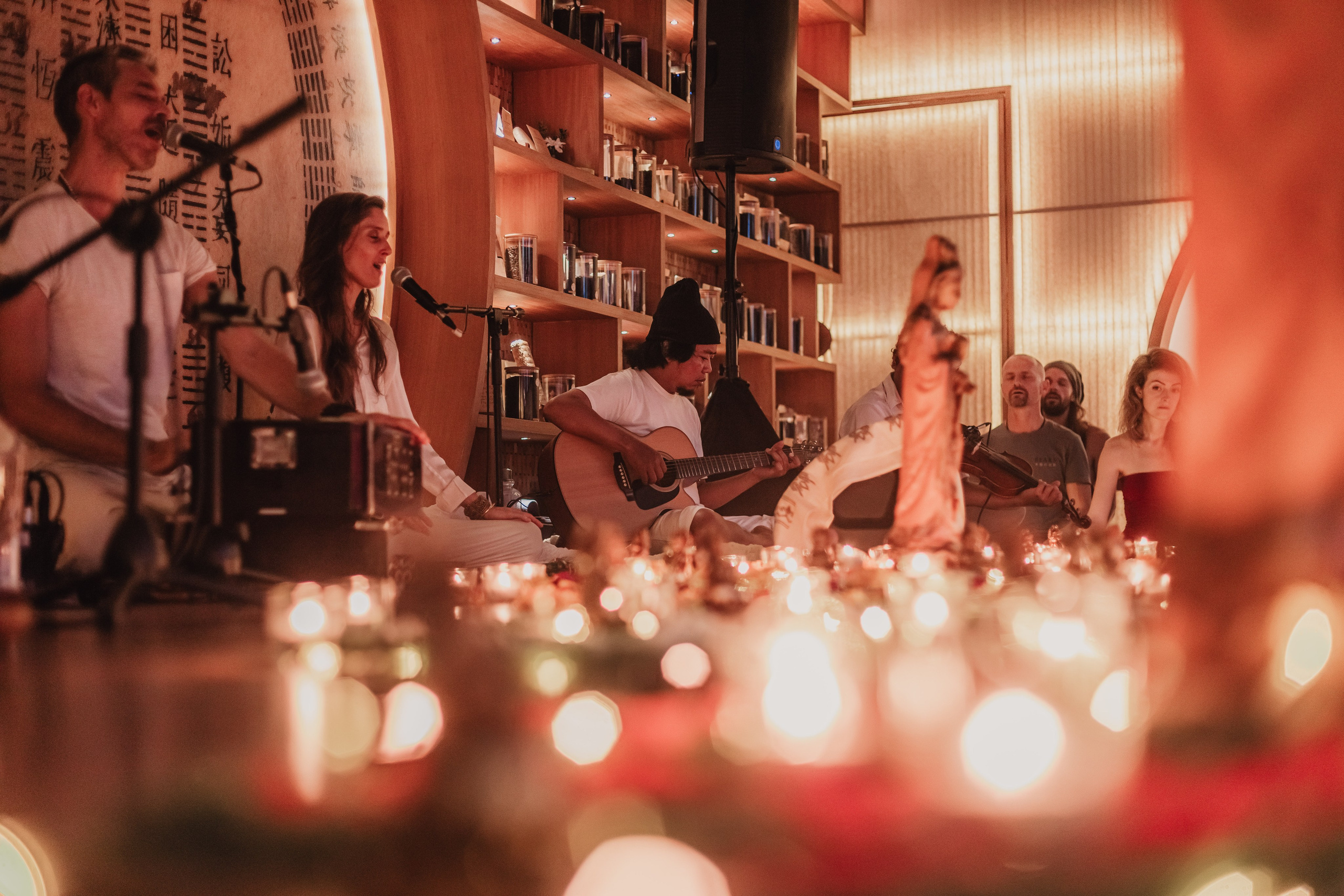 Navaratri w Bhakti Bliss at Dragon tea temple. Мариам Багдасарян