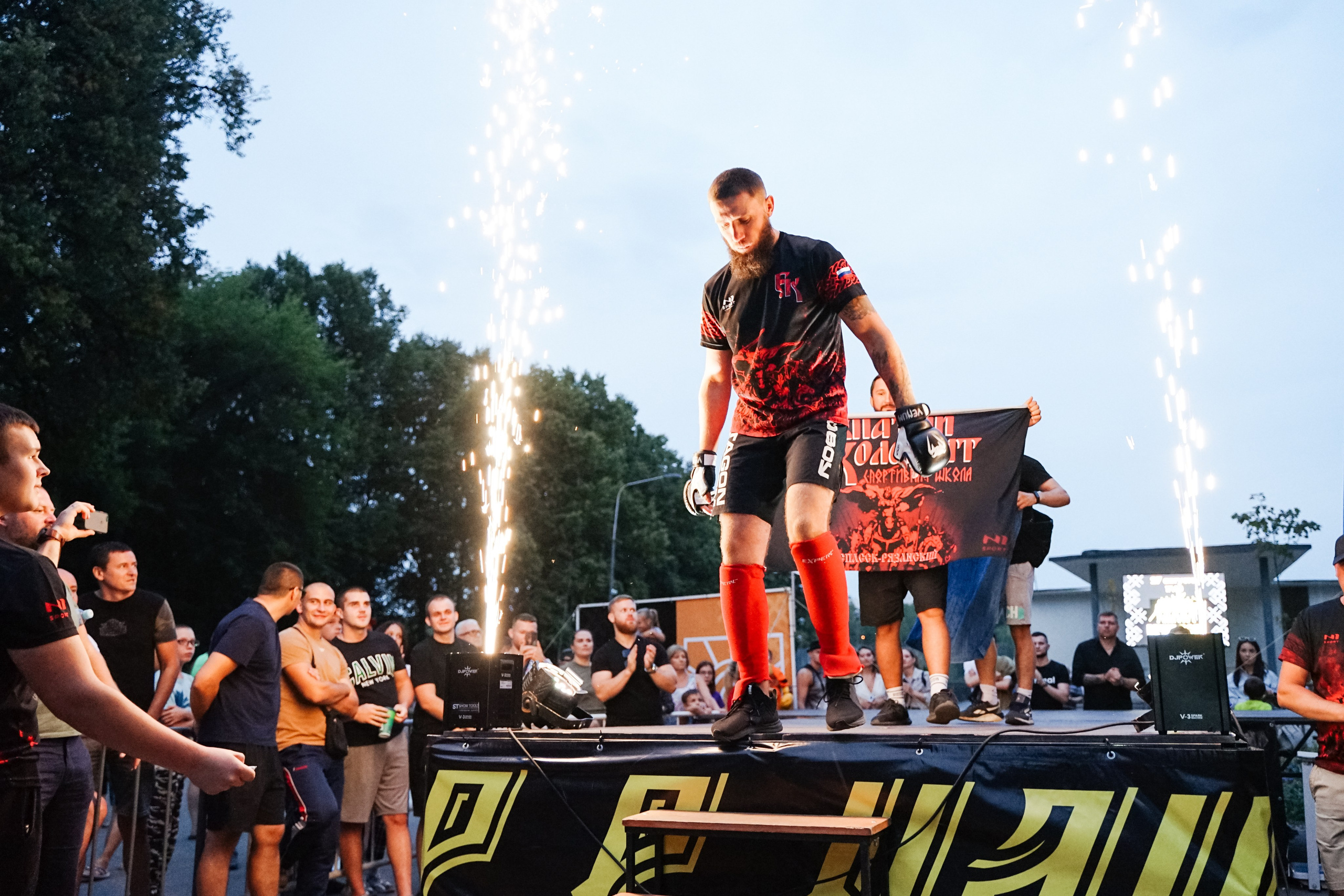 Вечер боев в ЦПКиО. Фотограф Надежда Погребняк | Рязань | Москва
