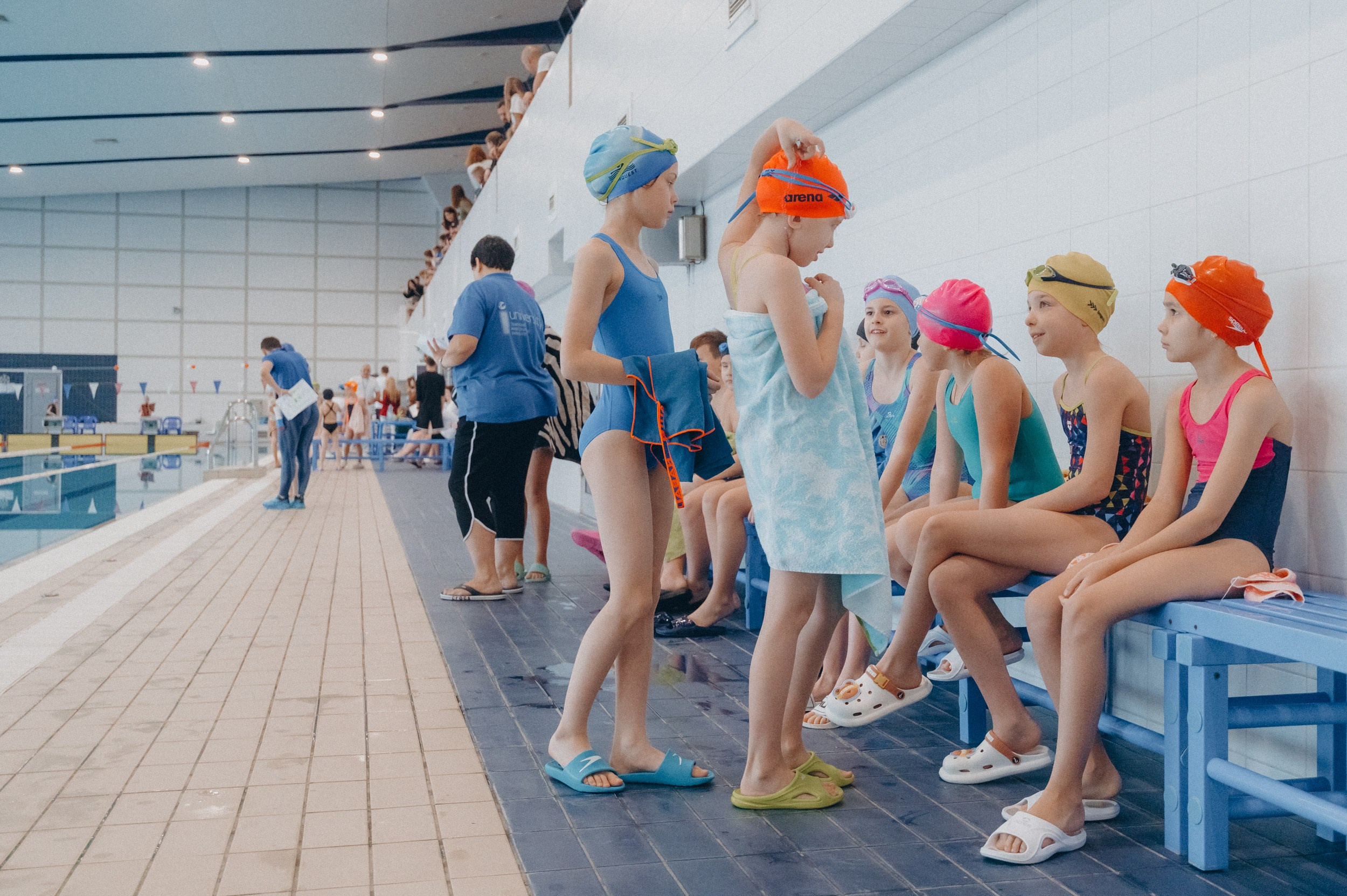 «Новогодние заплывы» в СОЦ «Зодчий». Фотограф Дмитрий Пименов