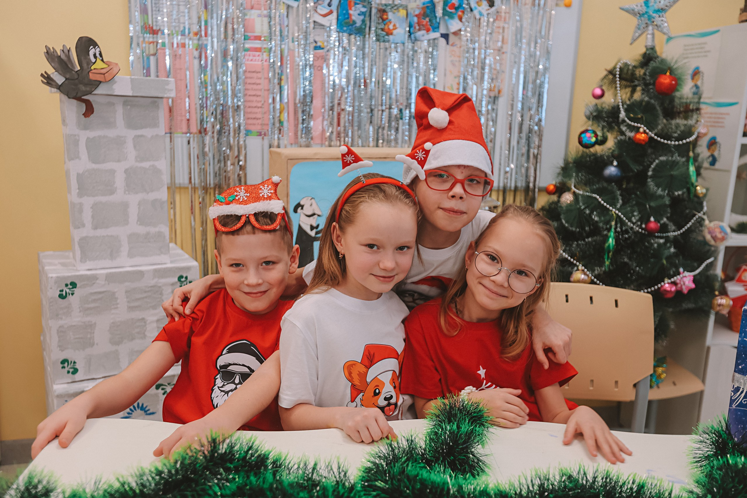 Новогодняя в школе 2 класс. Семейный фотограф Тюмень, фотограф на роды Салмина Мария