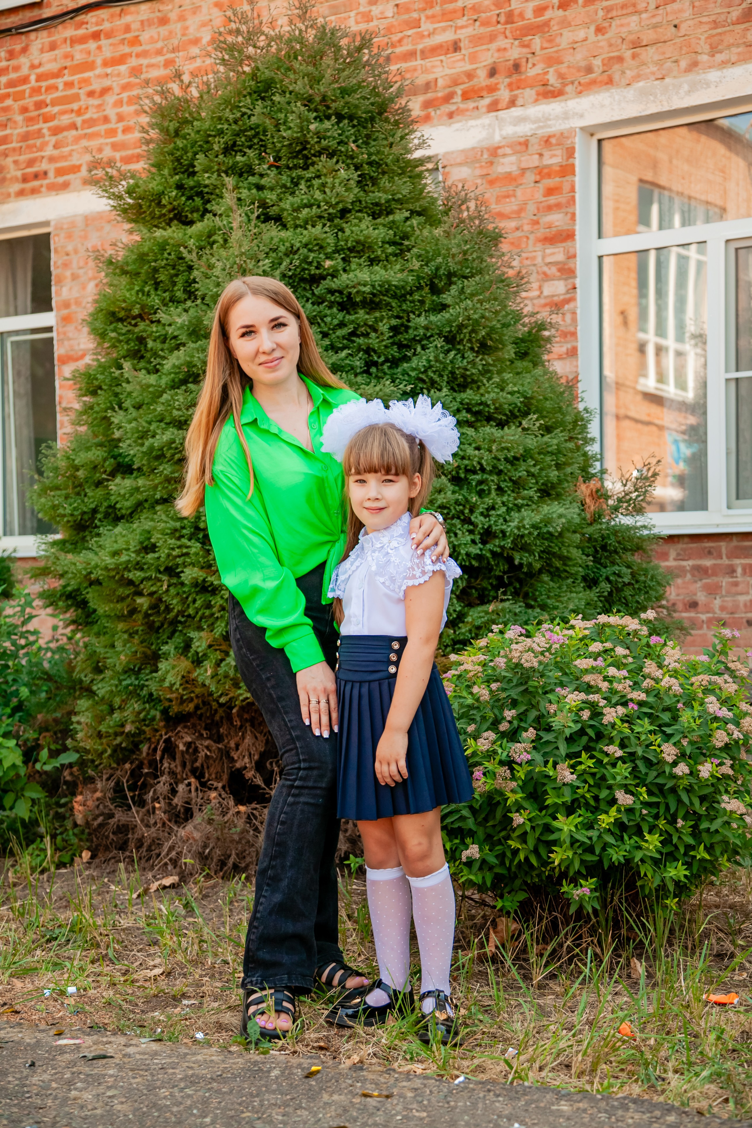 1 сентября линейка. Свадебный и семейный фотограф в Армавире