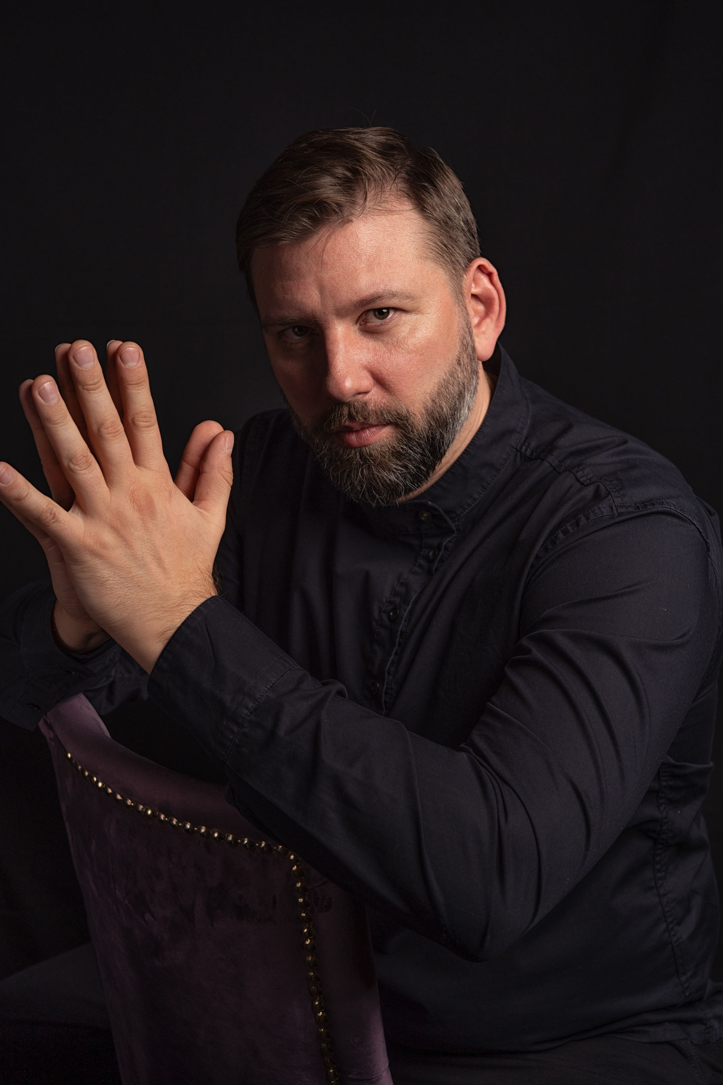 Фотосессия мужской портрет (гитара). Яростный фотолюбитель Vervie Vitoe