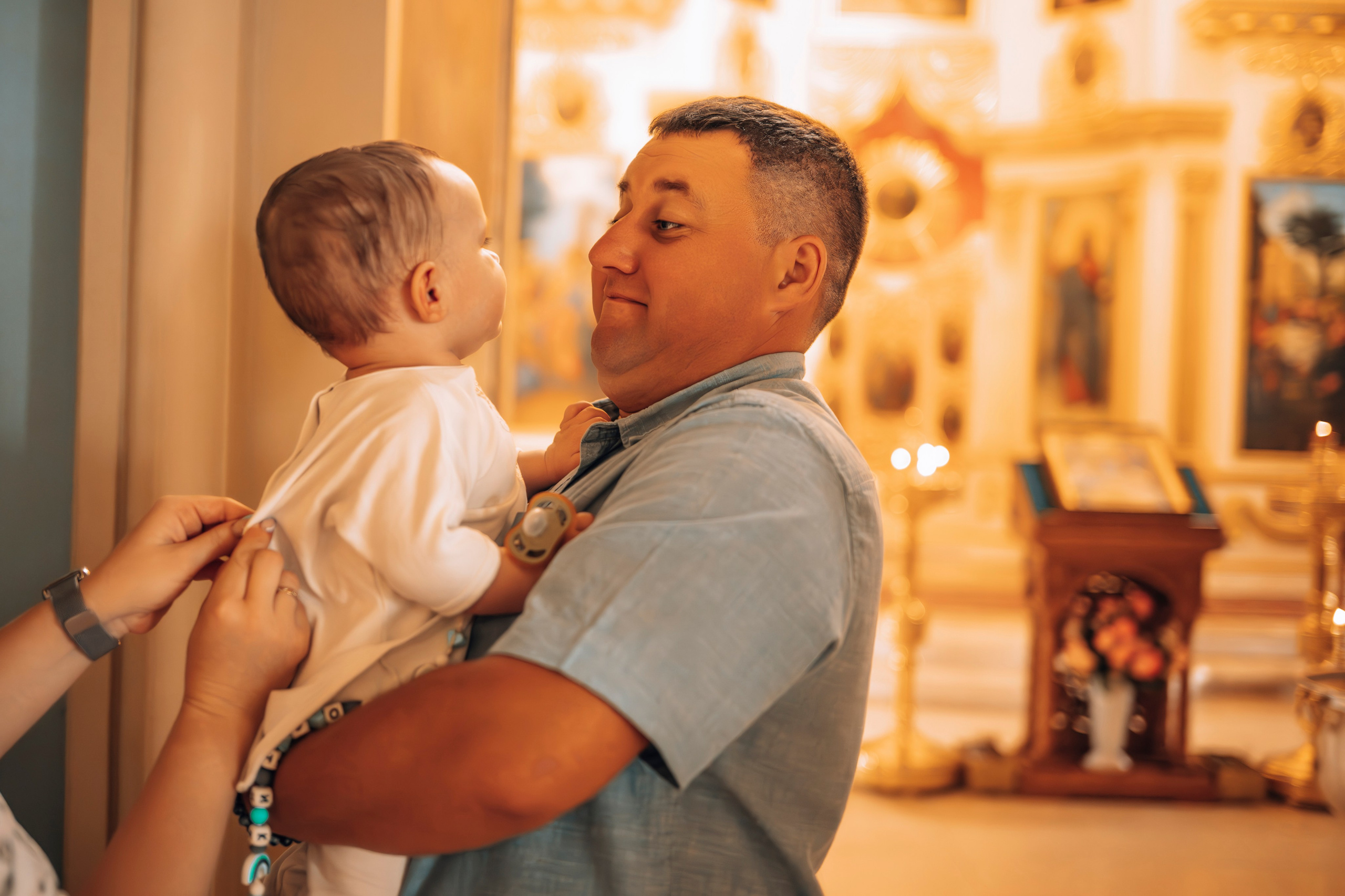 Крещение Храм Шкинь. Фотограф самых запоминающихся моментов Вашей жизни