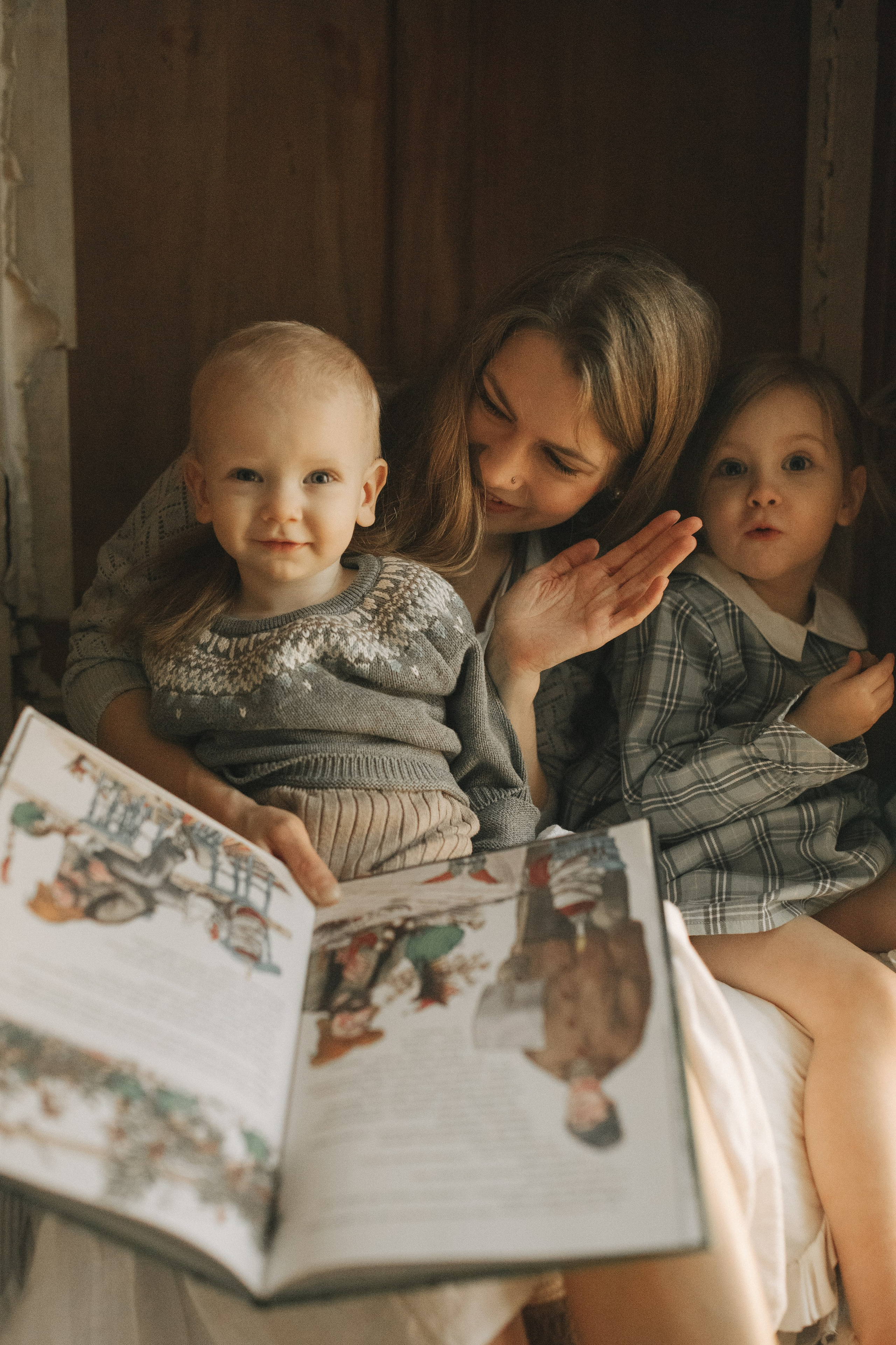 В ожидании волшебства. Семейный фотограф в Москве Алина Савченко
