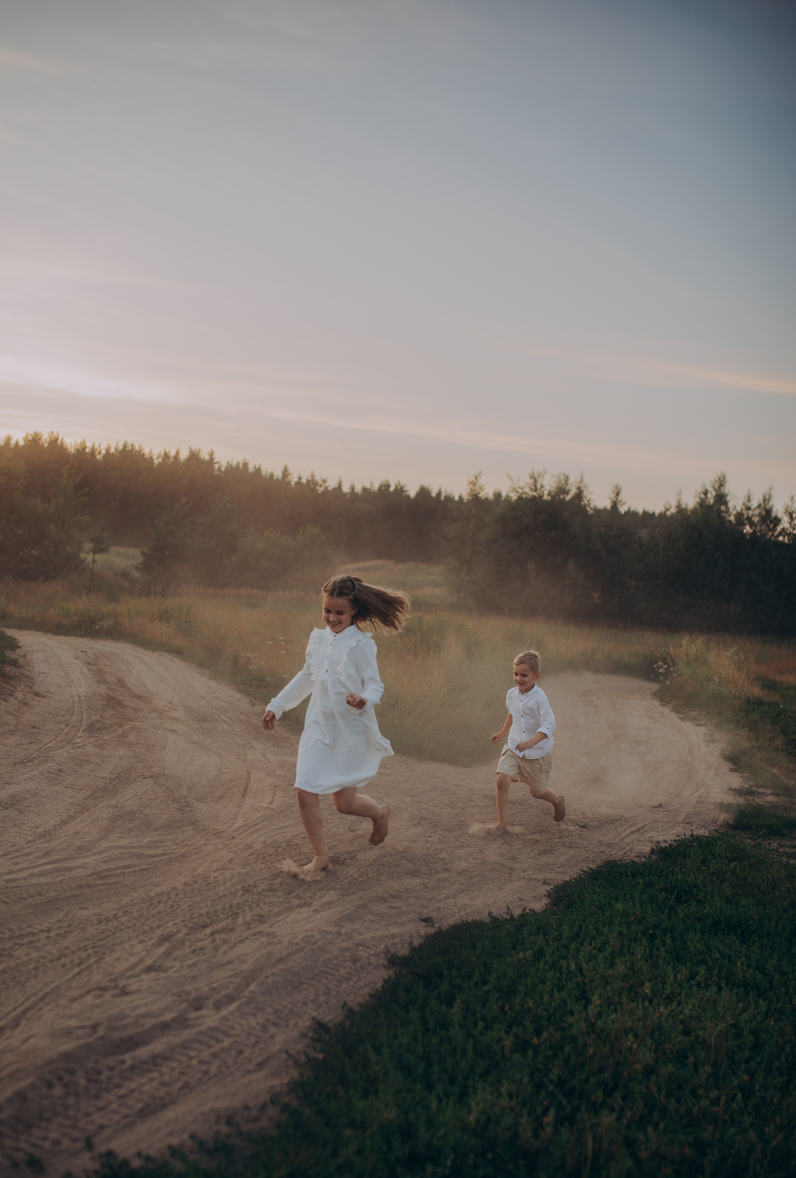 Летний закат. Семейный фотограф Кристина Шахура