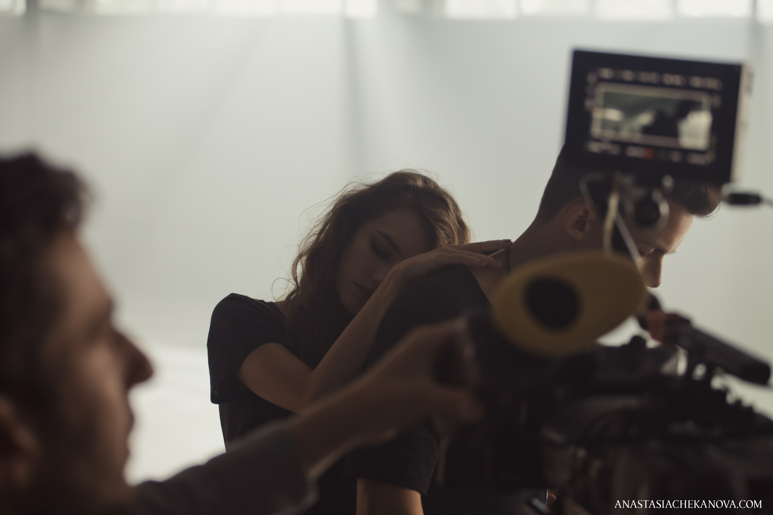 Backstage съемки клипа группы DVOE. Концертный и бурлеск фотограф Москва