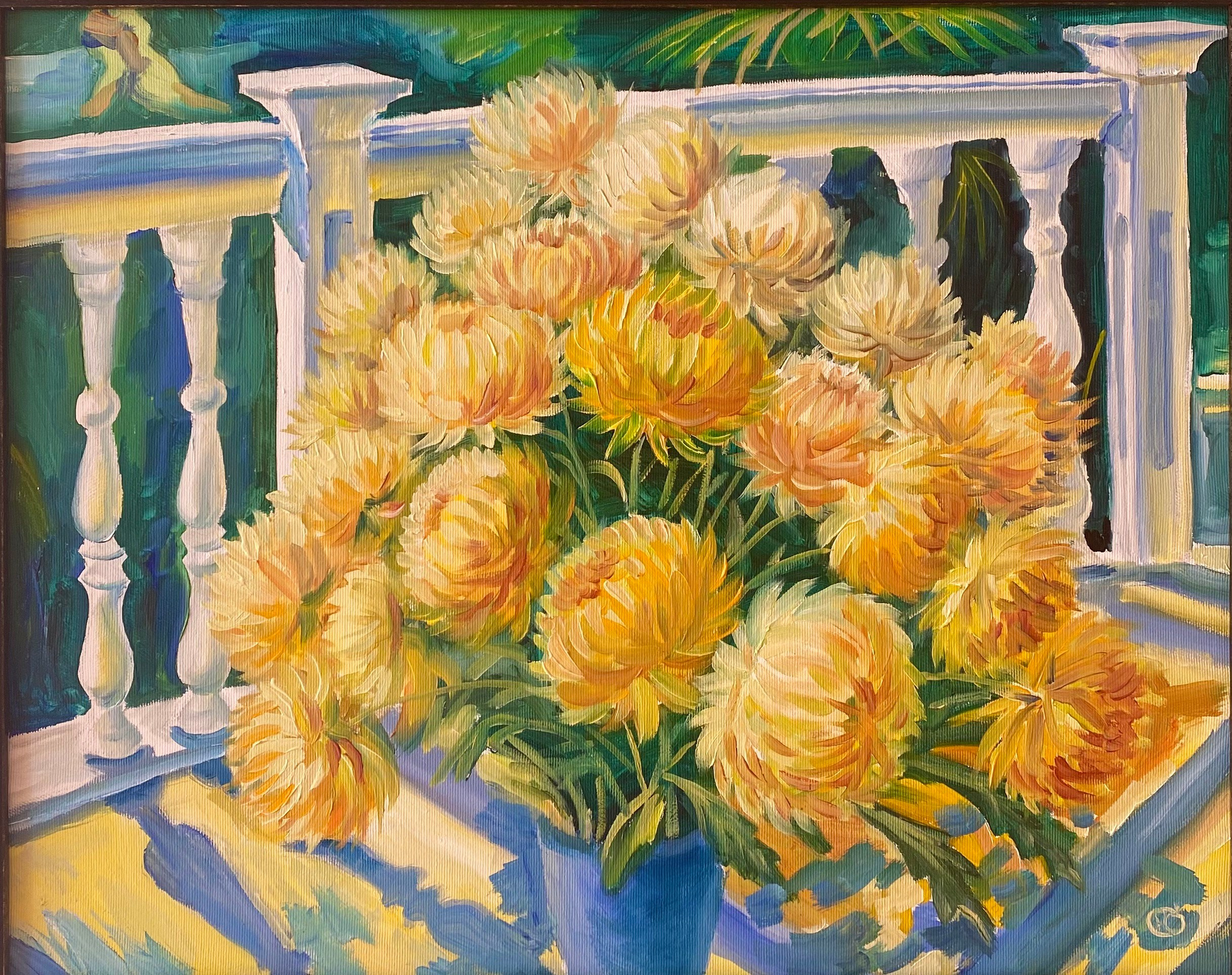 Цветы. Продажа картин маслом на холсте в г. Ялта