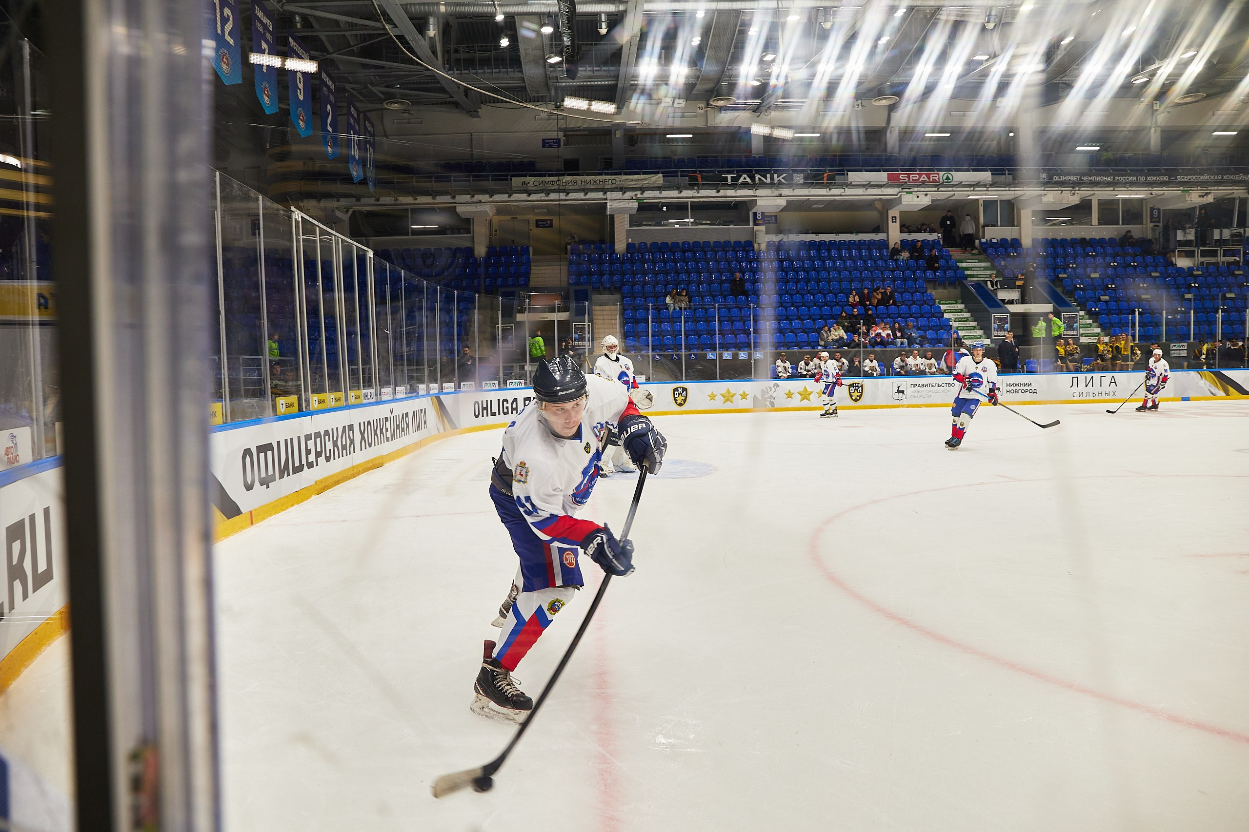 Репортаж. Офицерская хоккейная лига 2025 год. Спортивный фотограф Некрасов Денис