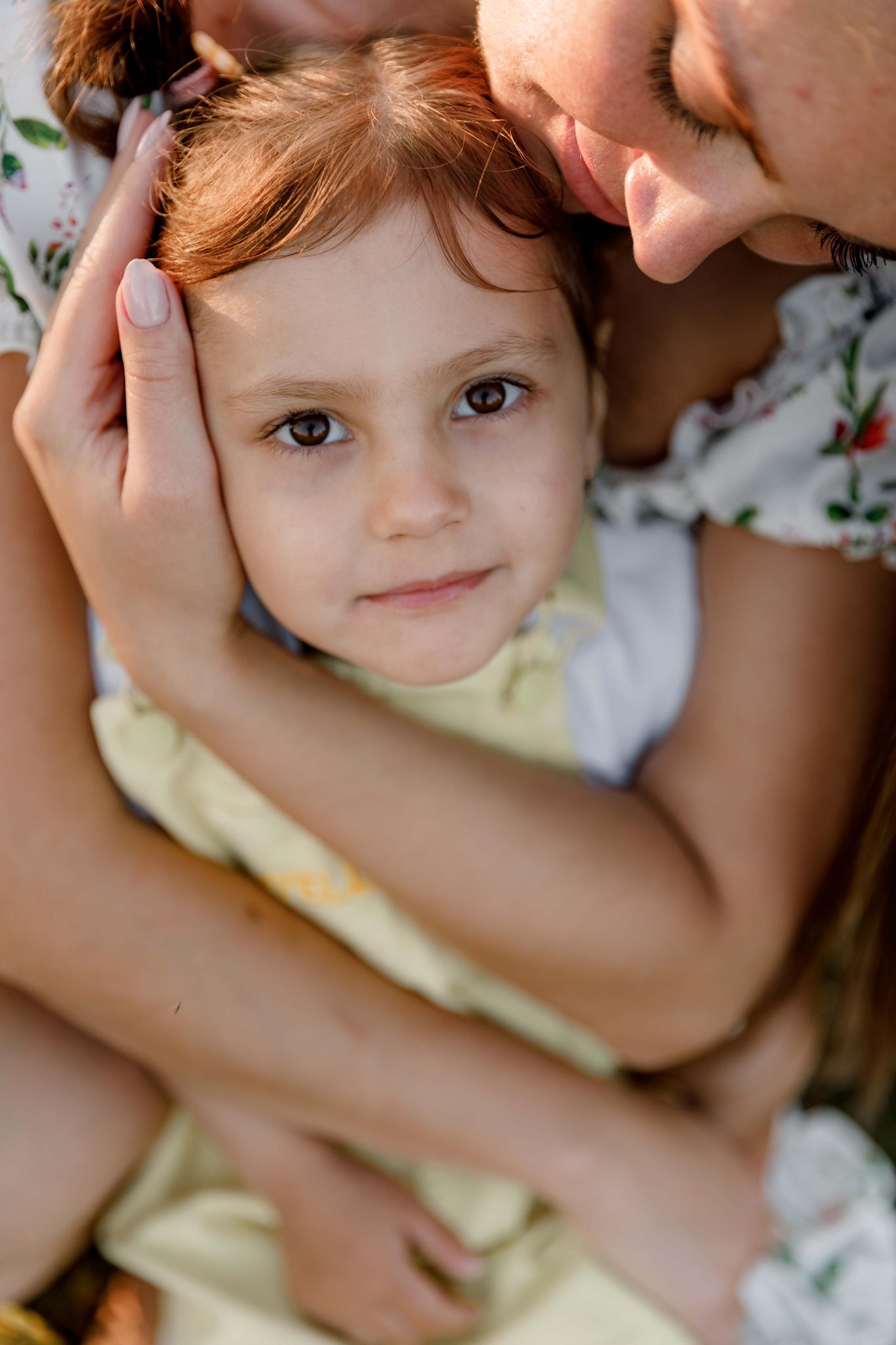 Ира с дочкой. Свадебный фотограф Евгения Девиченская