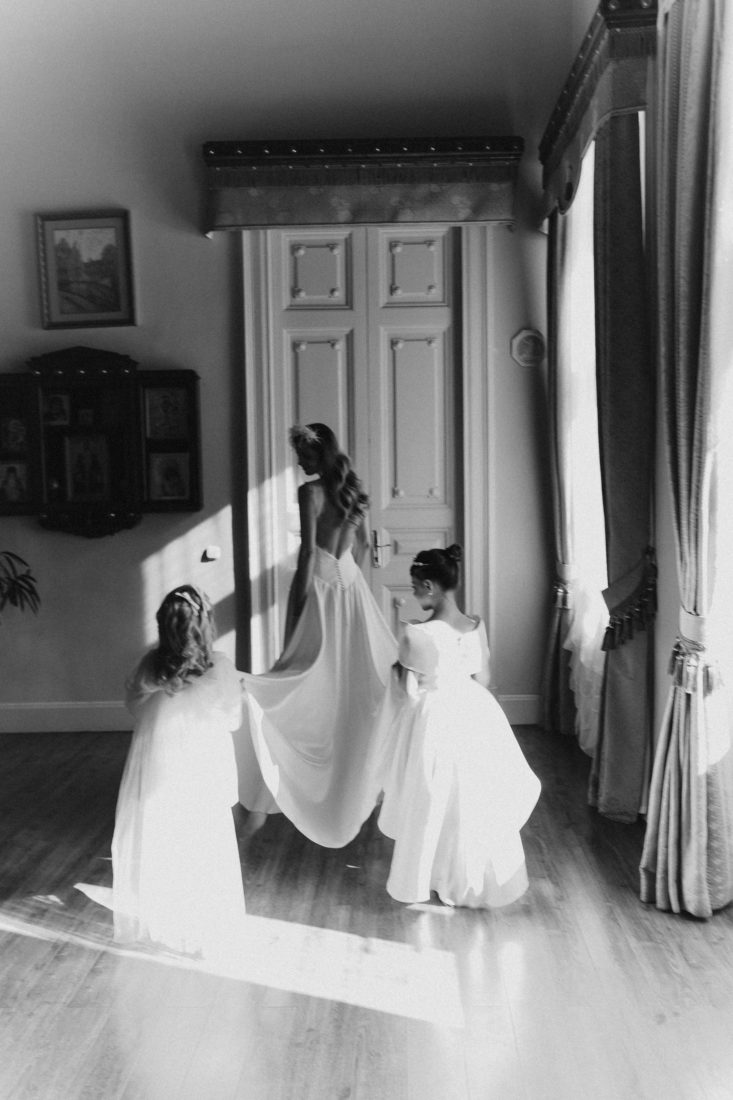 Оксана| утро с дочками. Фотограф Элина Муратова