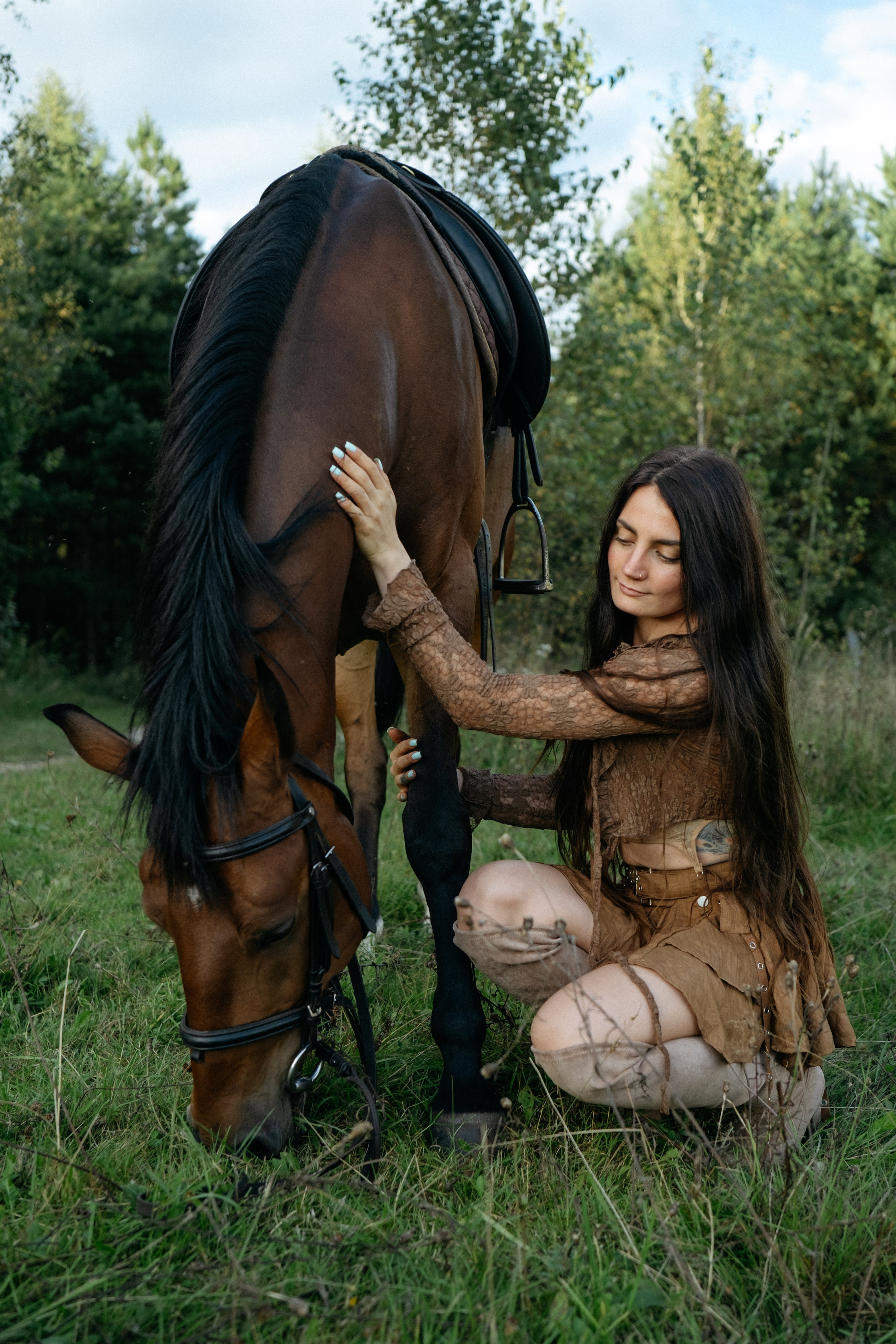 Фотосессия с лошадью. Фотограф Москва / Зеленоград — Наталья Петухова
