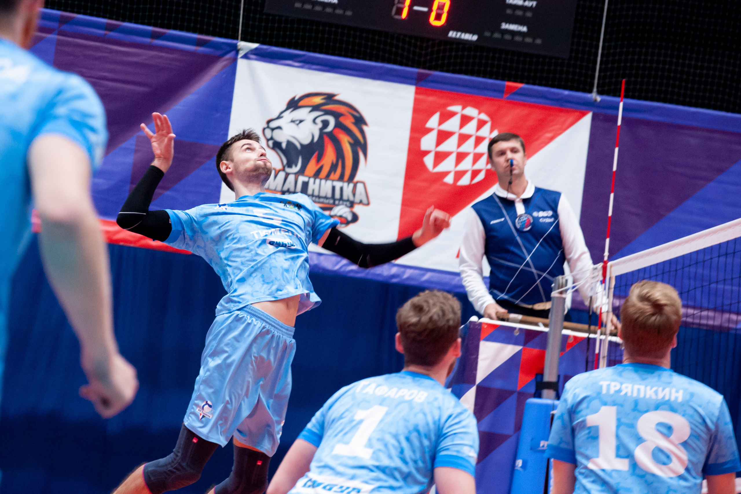 Чемпионат России по волейболу. Высшая лига А. Магнитка — Тюмень. Фотограф Магнитогорск Данил Семенов
