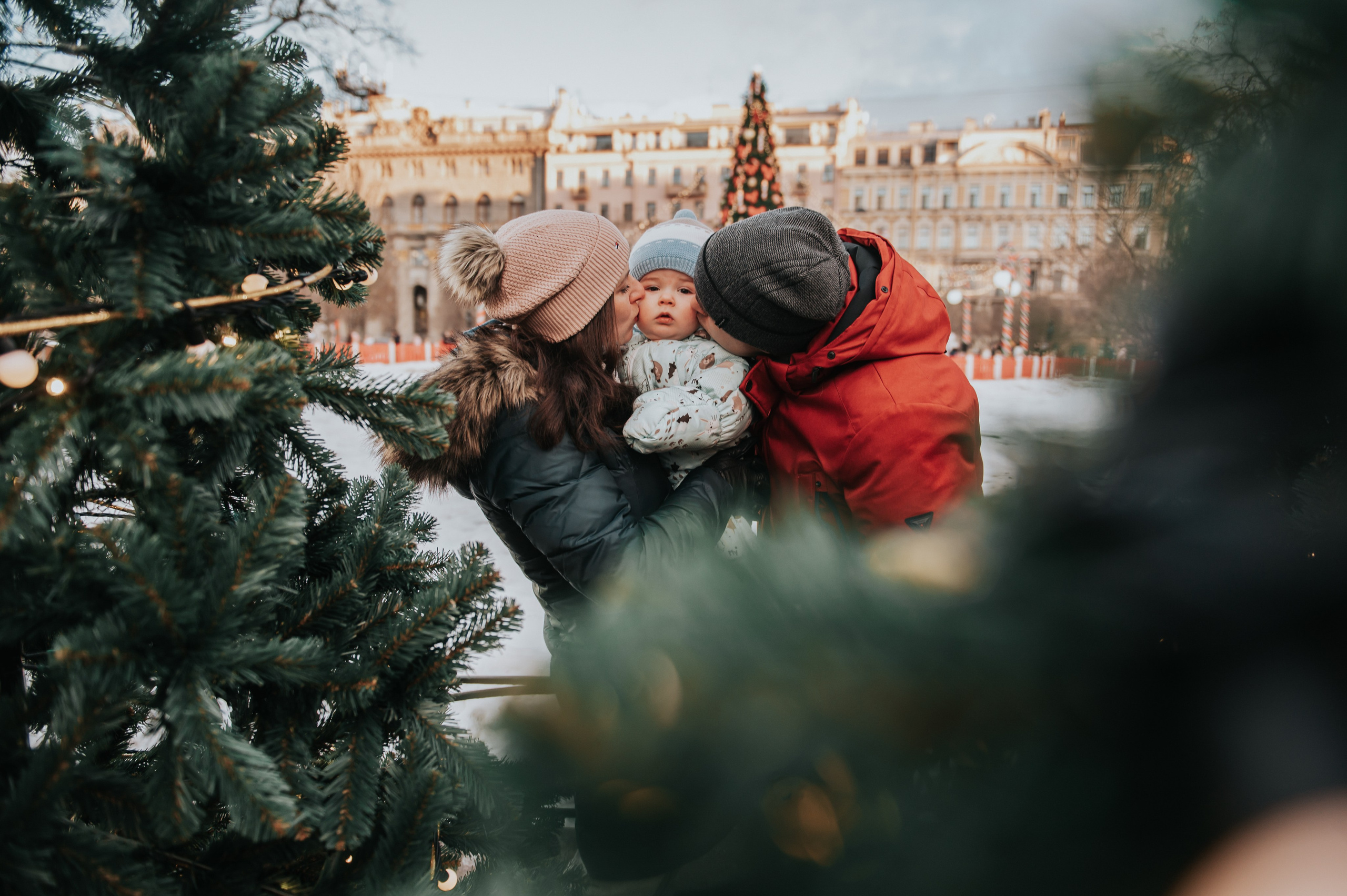 Рождество в Санкт-Петербурге. Свадебный и семейный фотограф София Невская