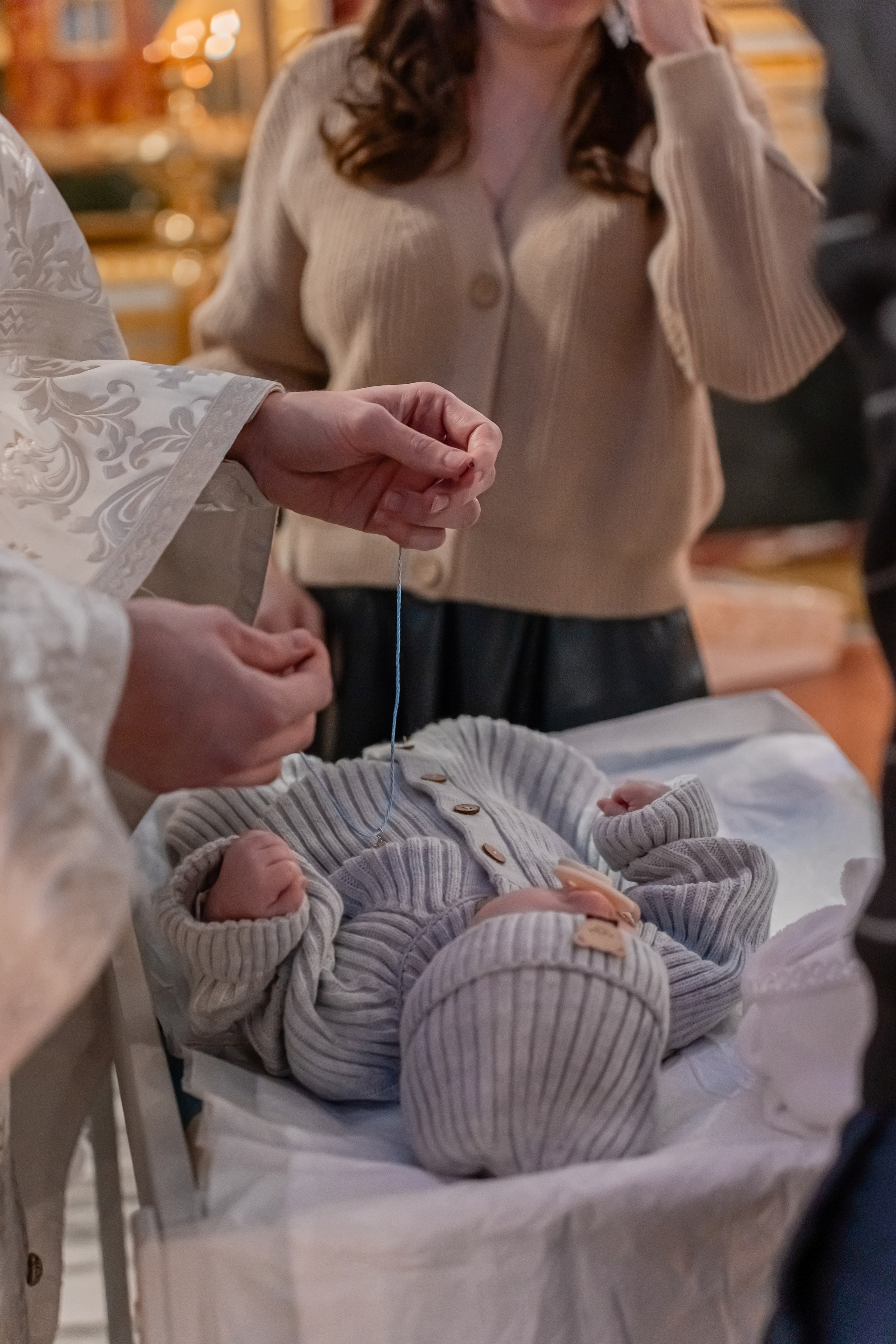 Фотосъемка Крещения ребёнка