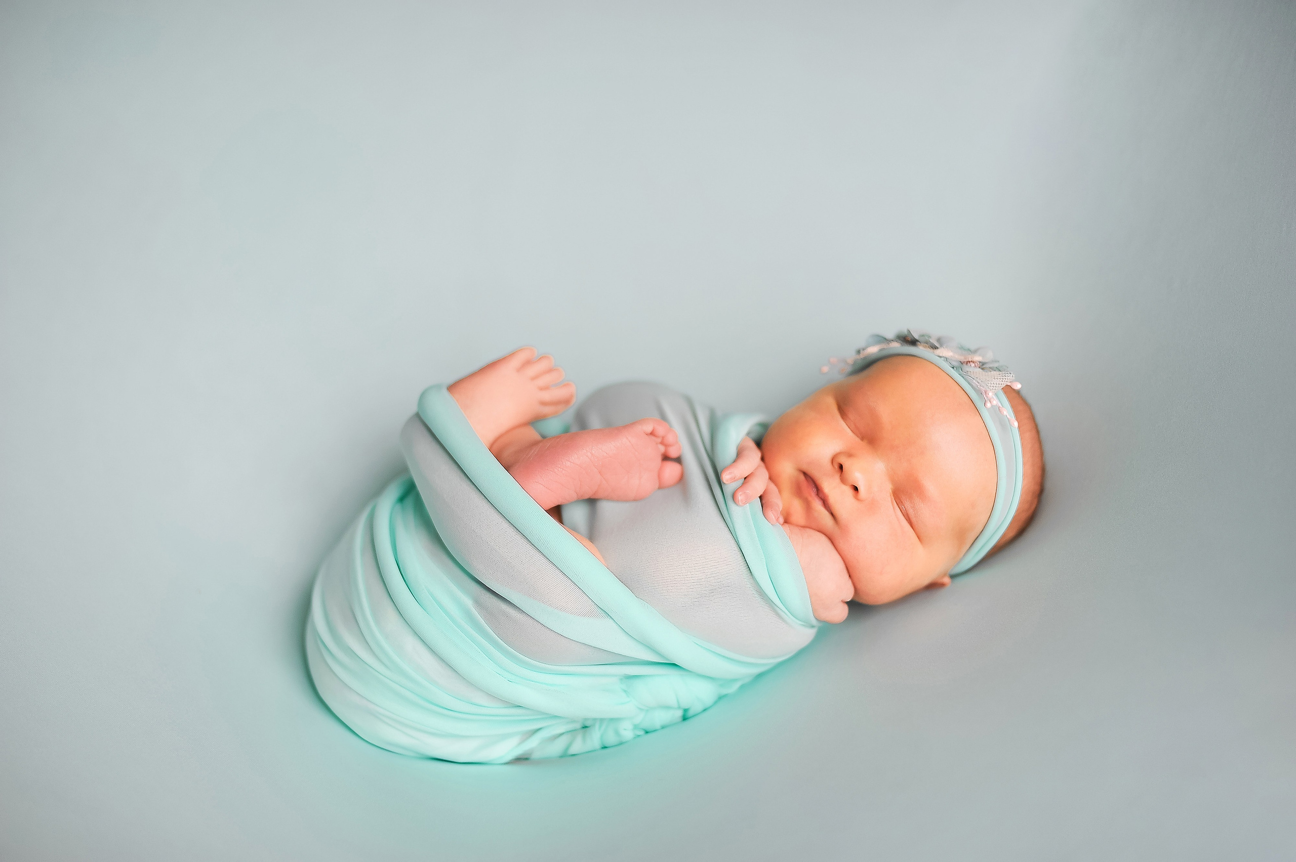 Анюта, 6 дней. Фотограф новорождённых в Йошкар-Оле Ильмира Сидоркина