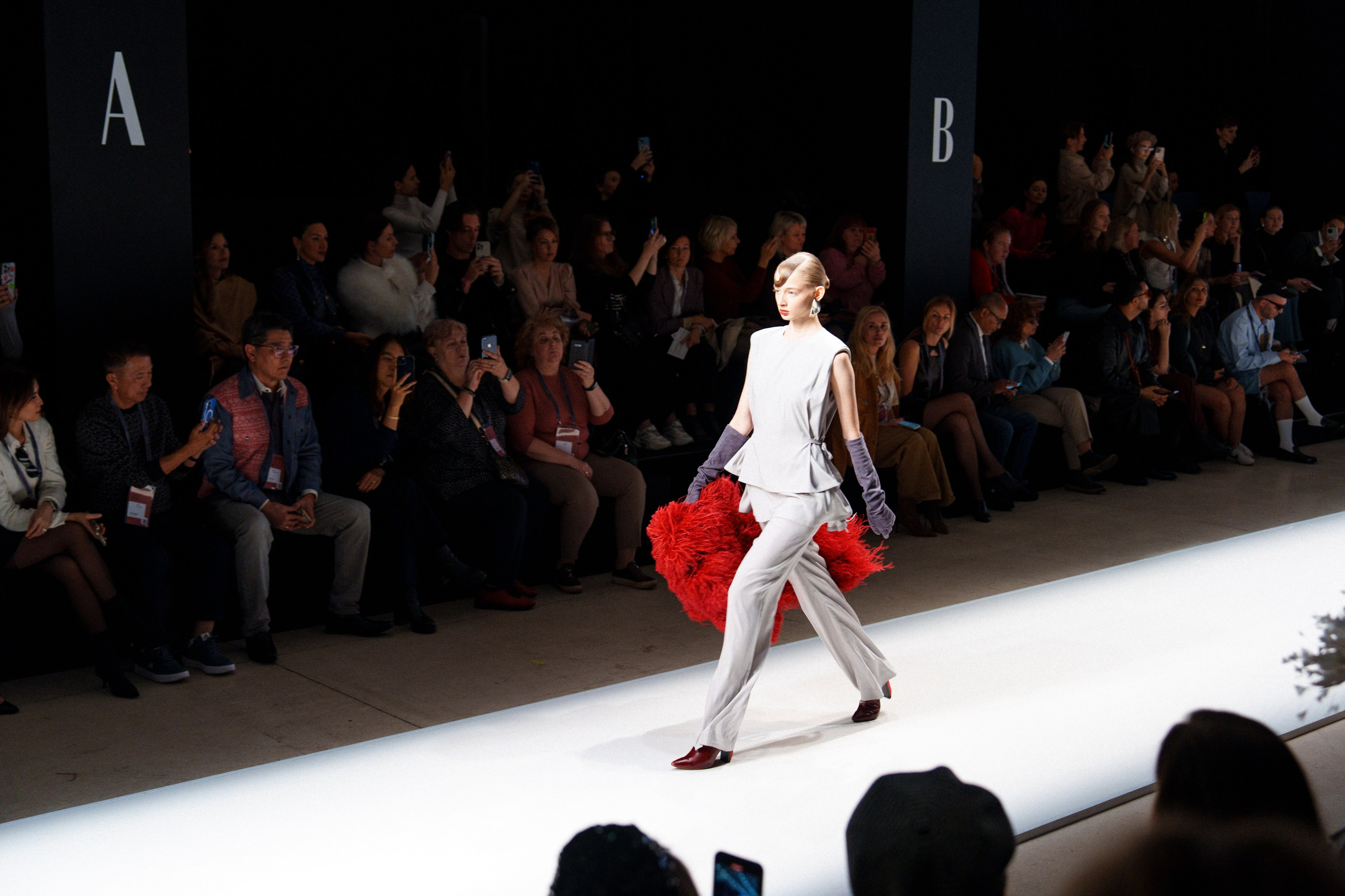 Moscow Fashion Week 2024 осень. Фотограф Николай Прокофьев модельные тесты в Москве