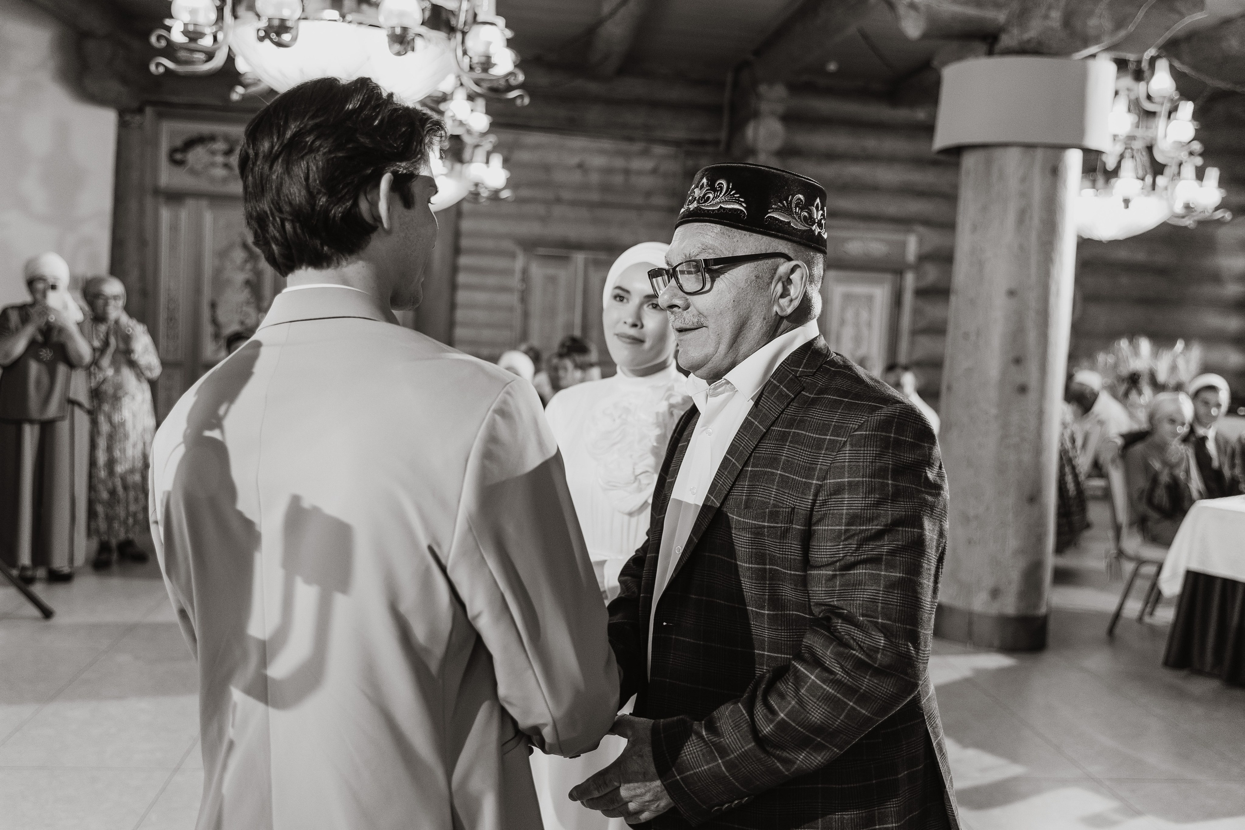 танец невесты с отцом, никах в Туган Авылым, свадебный фотограф Казань