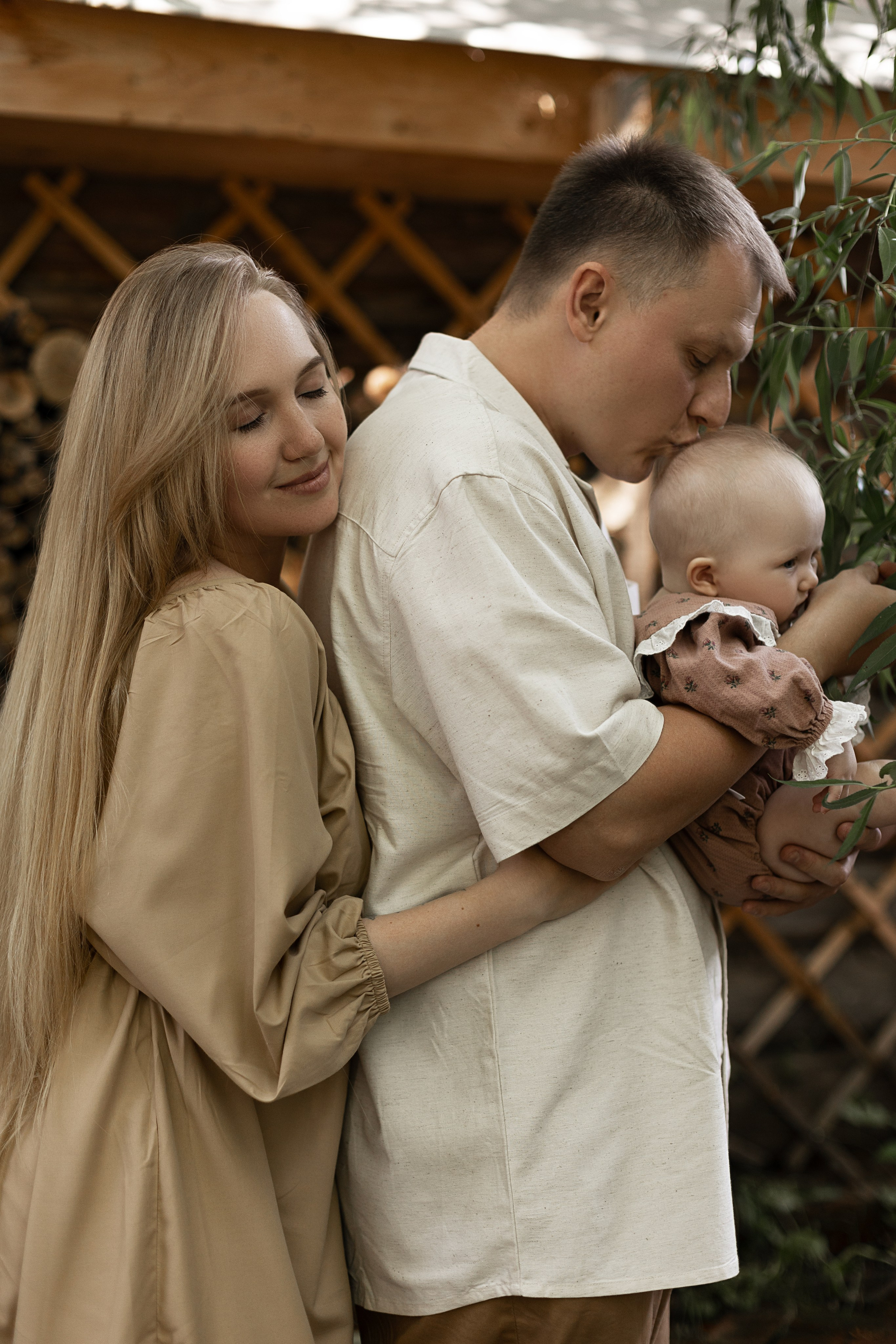 Вероника, Андрей и Майя. Фотограф Алина Кучумова