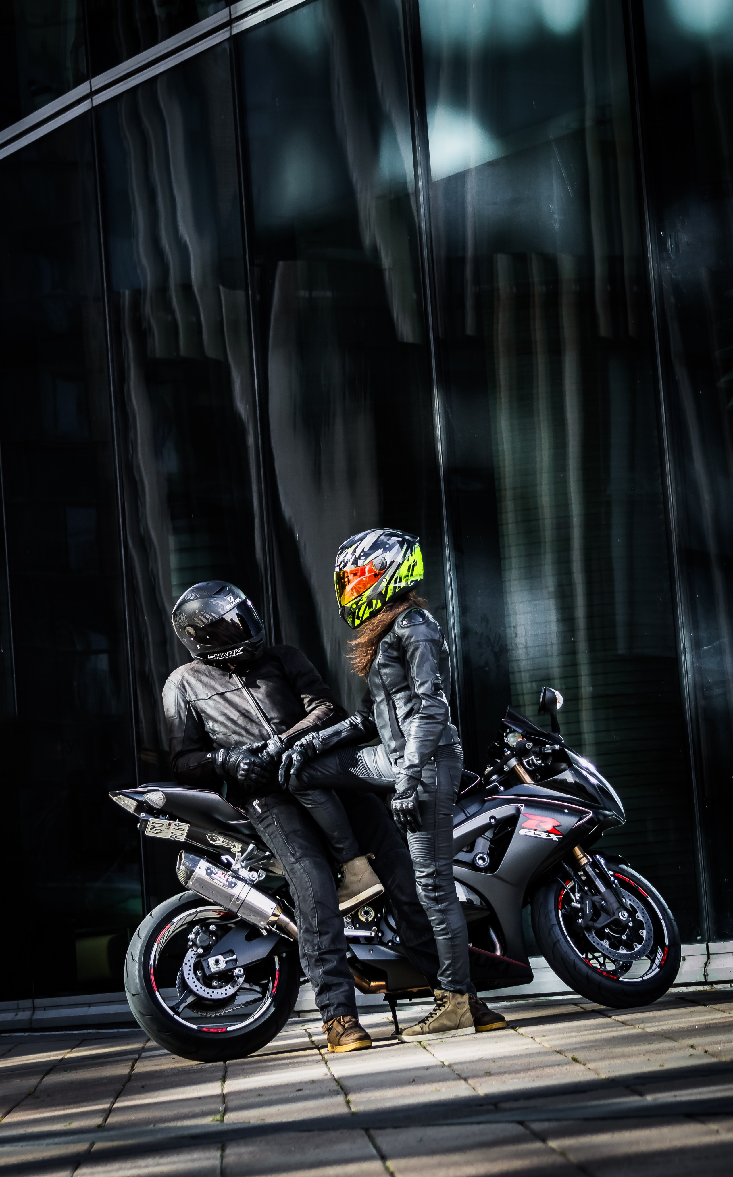 Кира и Кирилл — Suzuki GSX-R1000. Мотофотограф в Санкт-Петербурге Мария Скурская