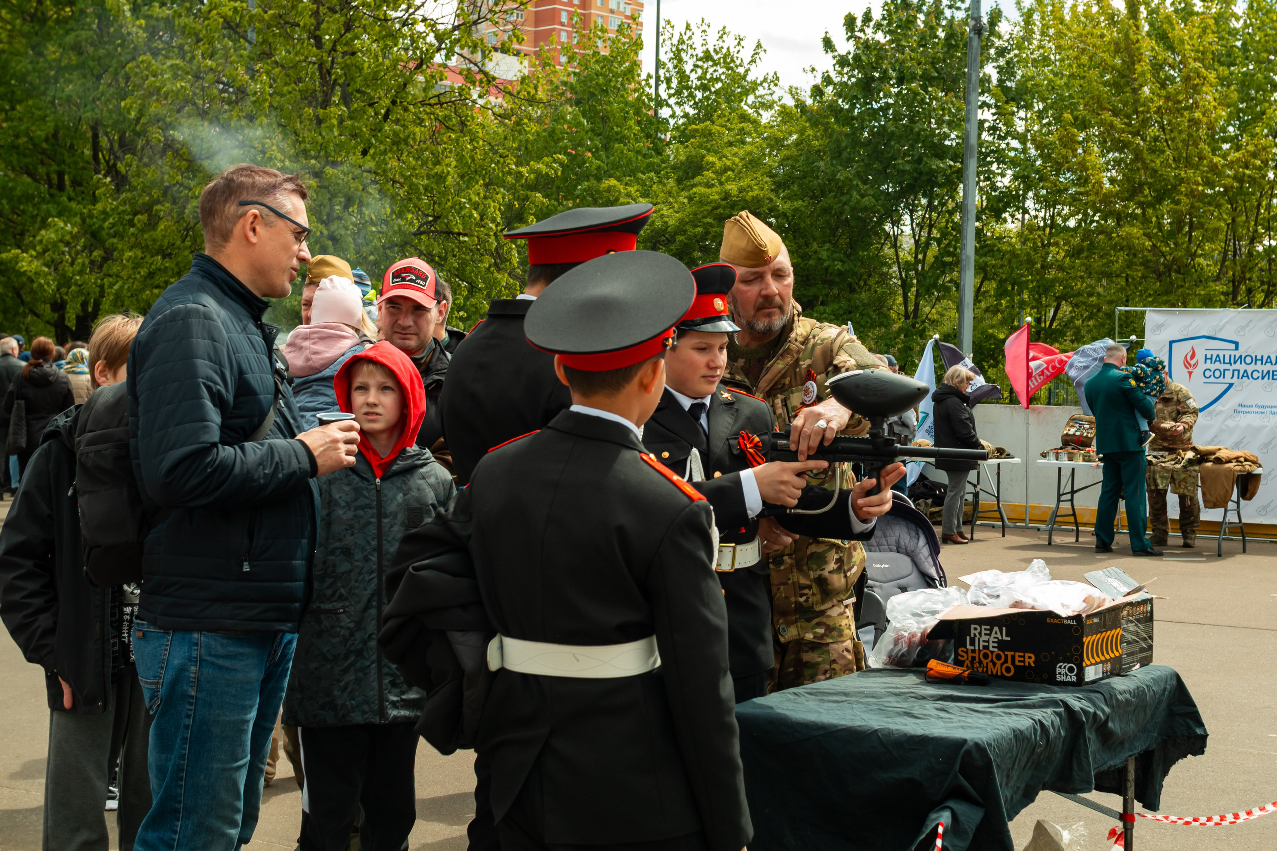 Репортаж с 9 мая 2025 года, День Победы! ВАО Москва. Фотограф Илья Варакин