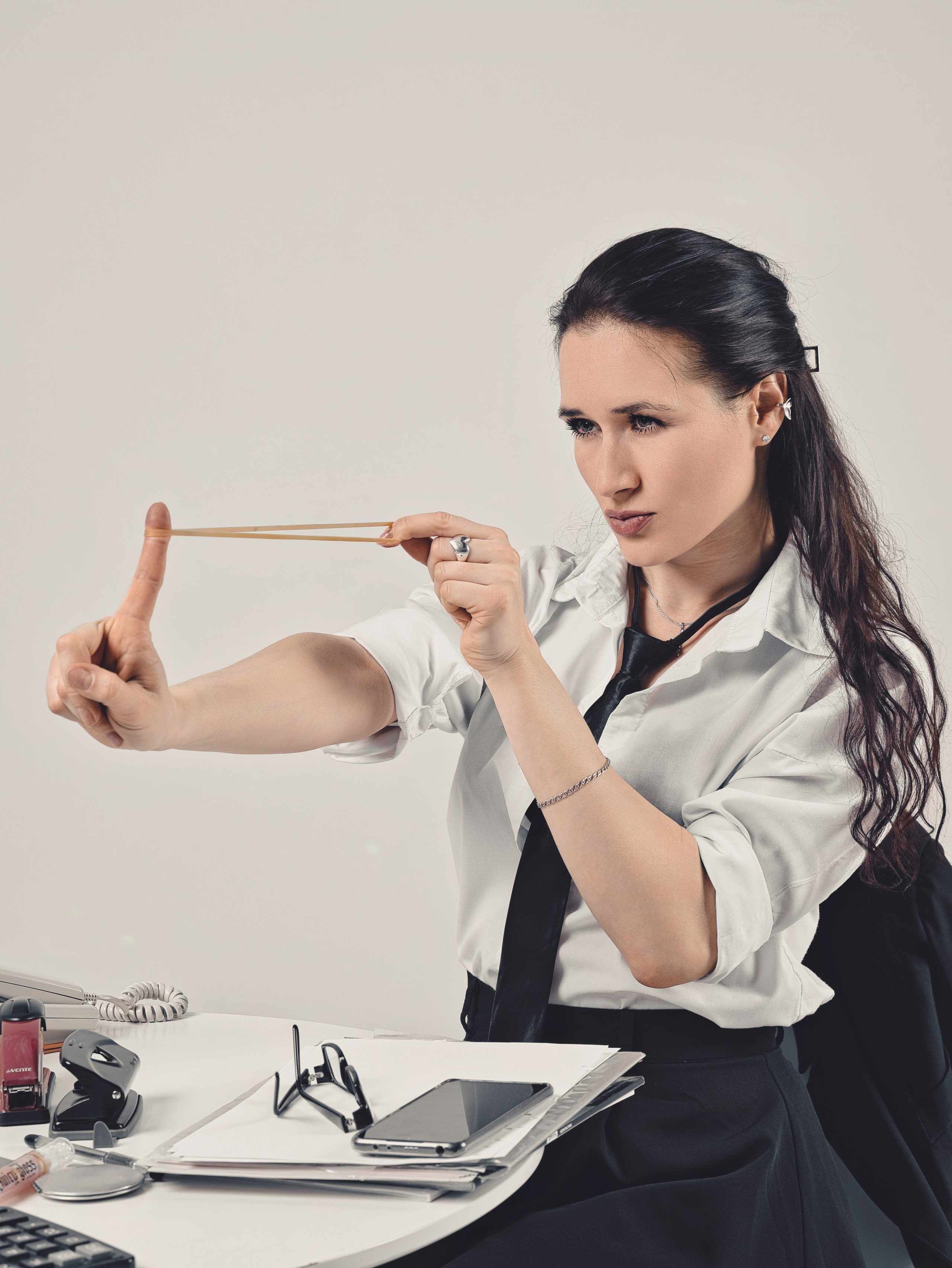 Секретарша. Фотограф Денис Кривопусков