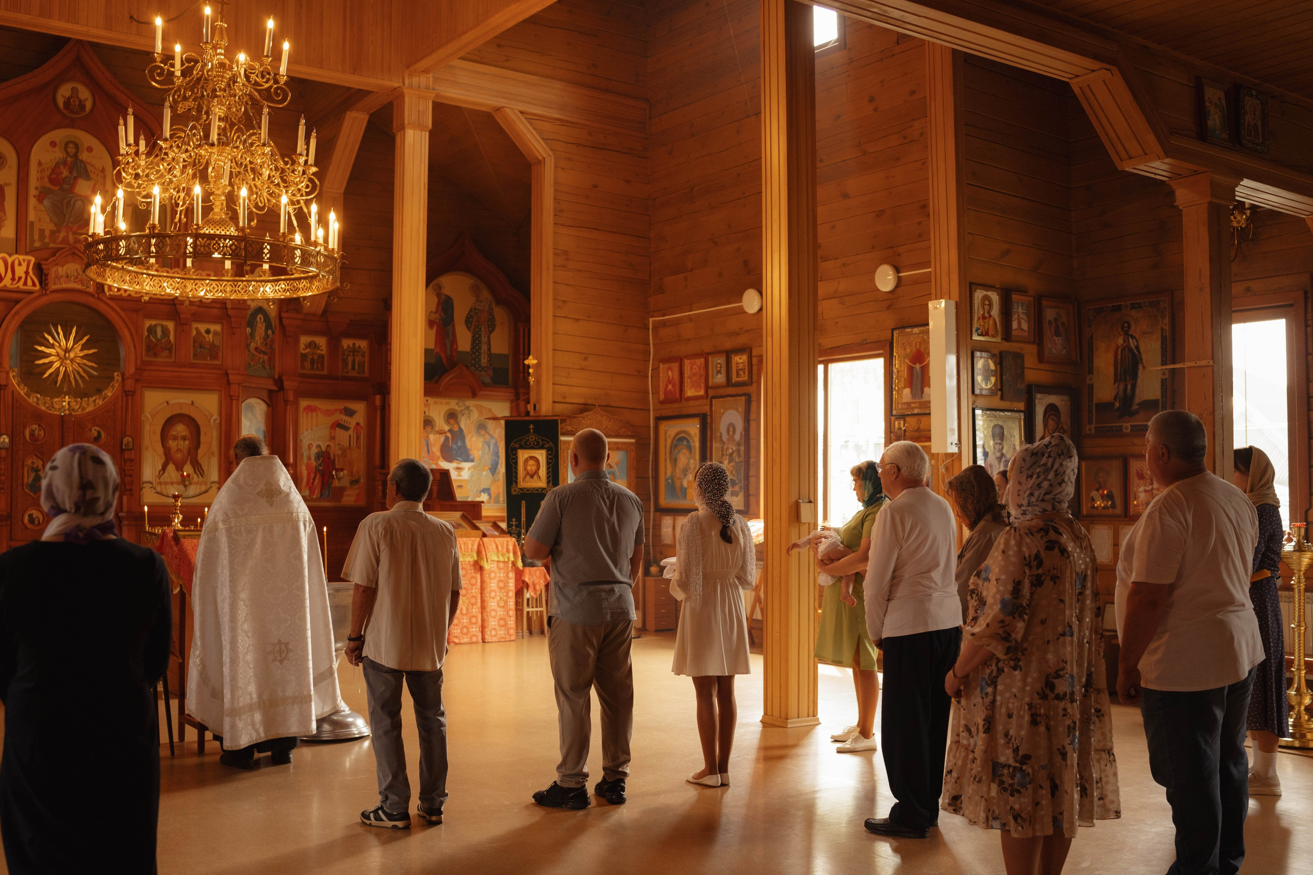 Крещение Любы. Фотограф в Новосибирске Диана Ильиных