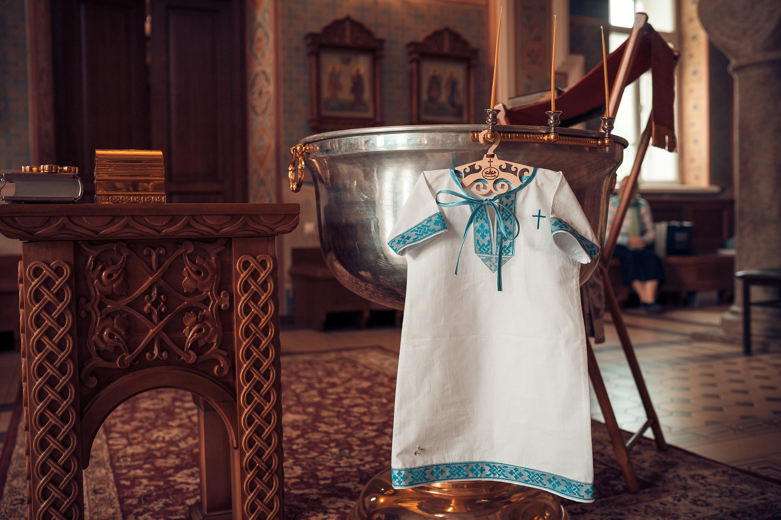 Крещение Даниила Храм Иоанна Предтечи. Фотограф на Крещение и Венчание в Красноярске Рамазанова Юлия