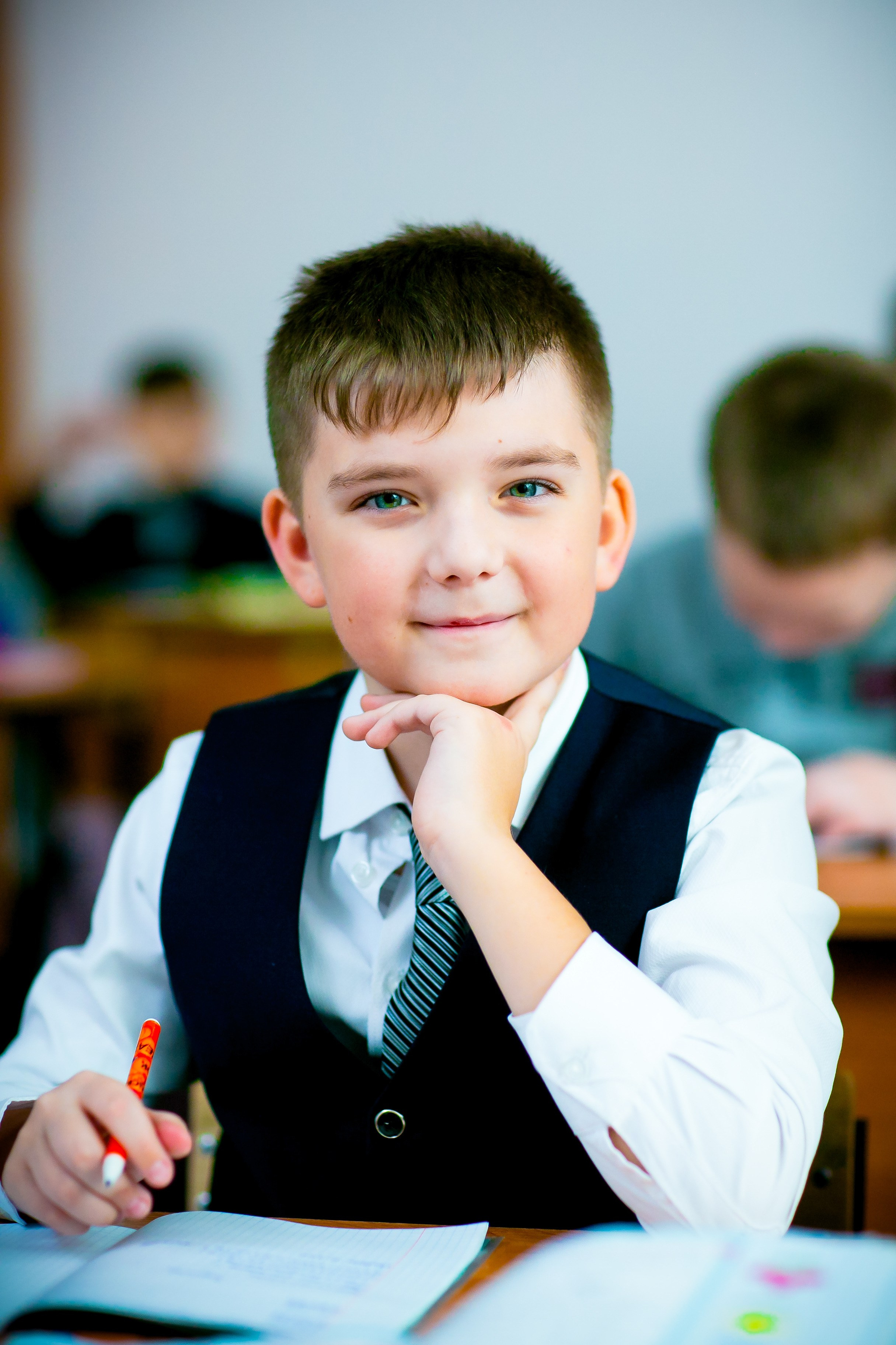 Съёмка младших классов. Фотограф в Мурманске Андрей Полярик, фотоальбомы