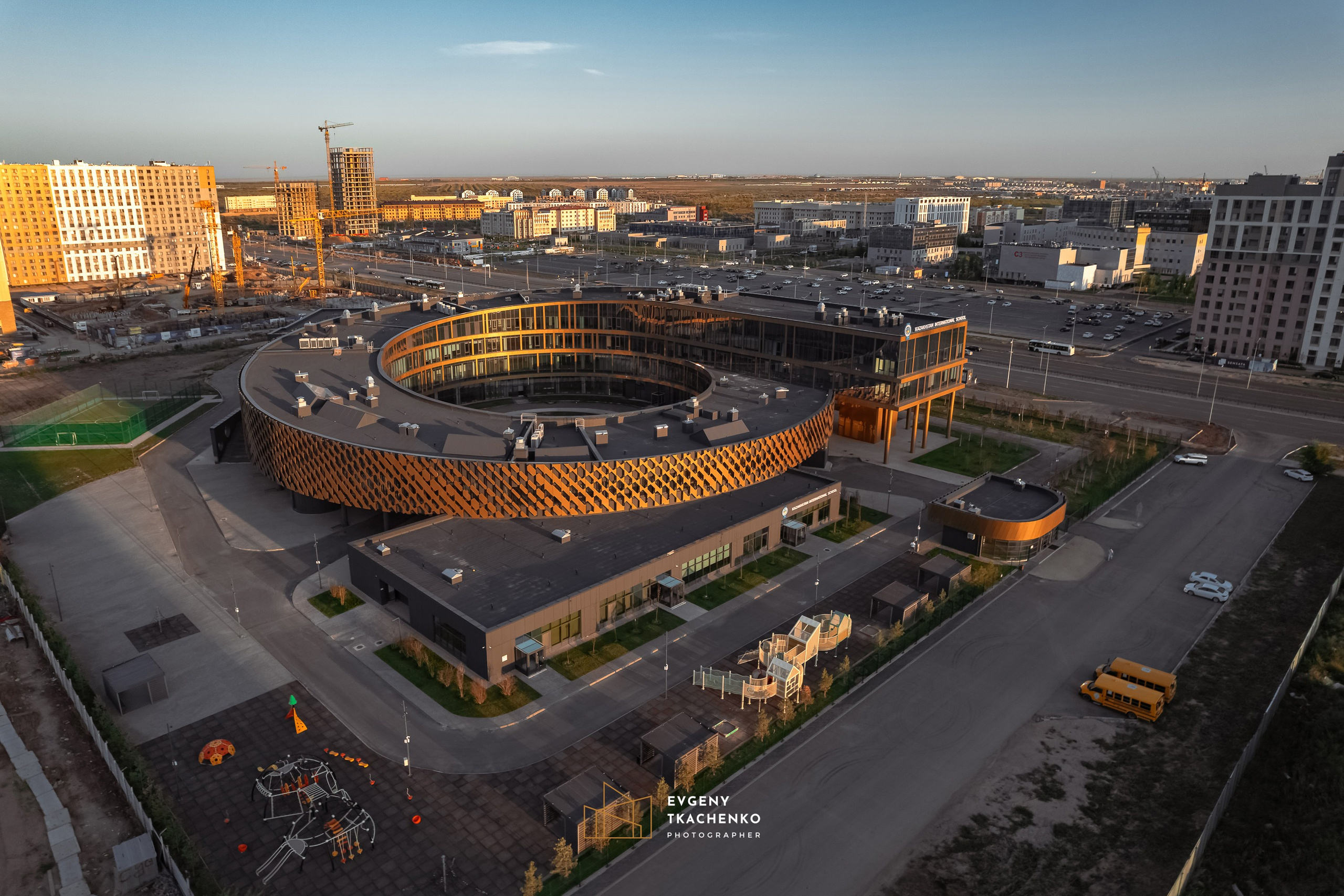 Kazakhstan International School в г. Астана. Архитектурный и интерьерный фотограф в Казахстане