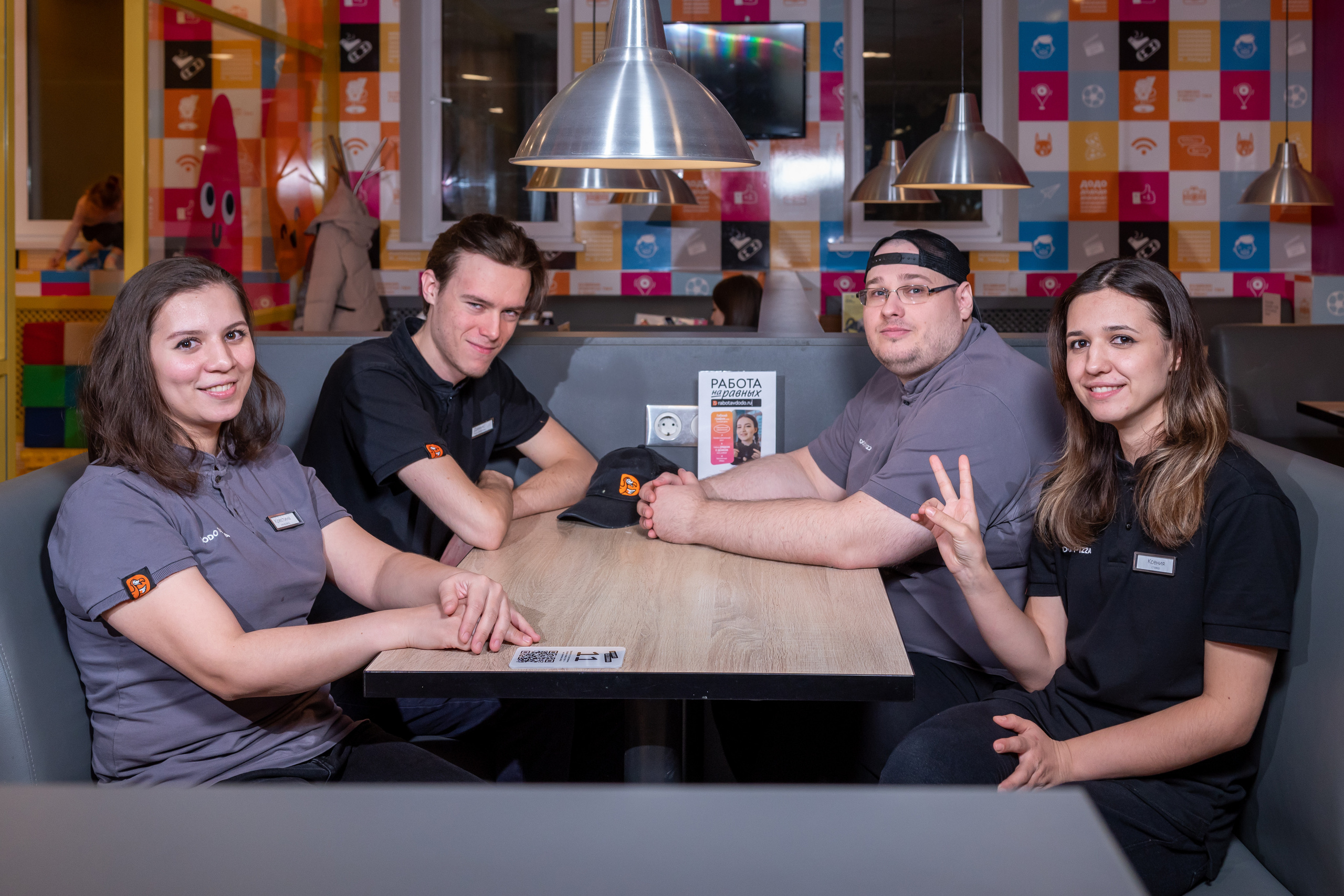 Корпоративная съёмка для пиццерии