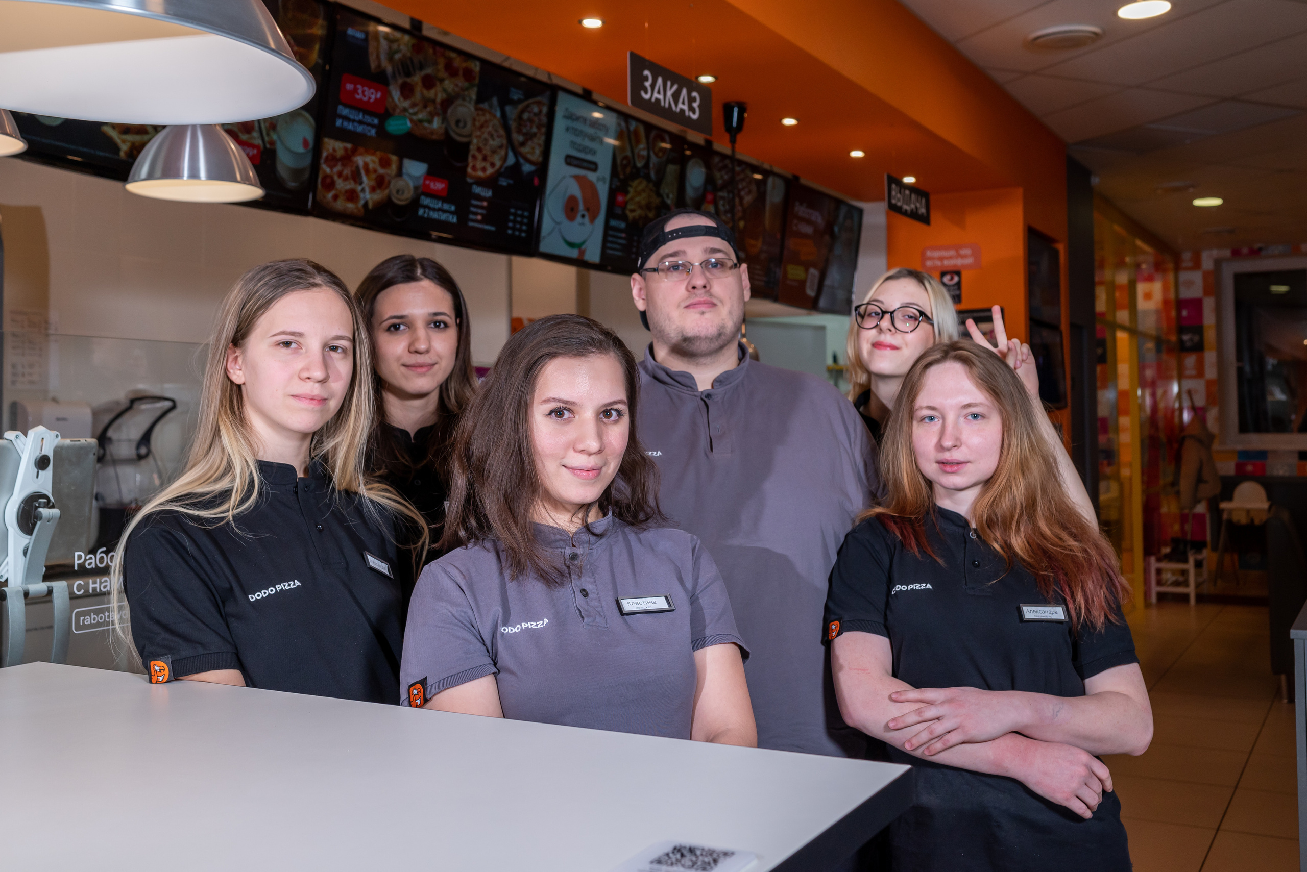 Корпоративная съёмка для пиццерии