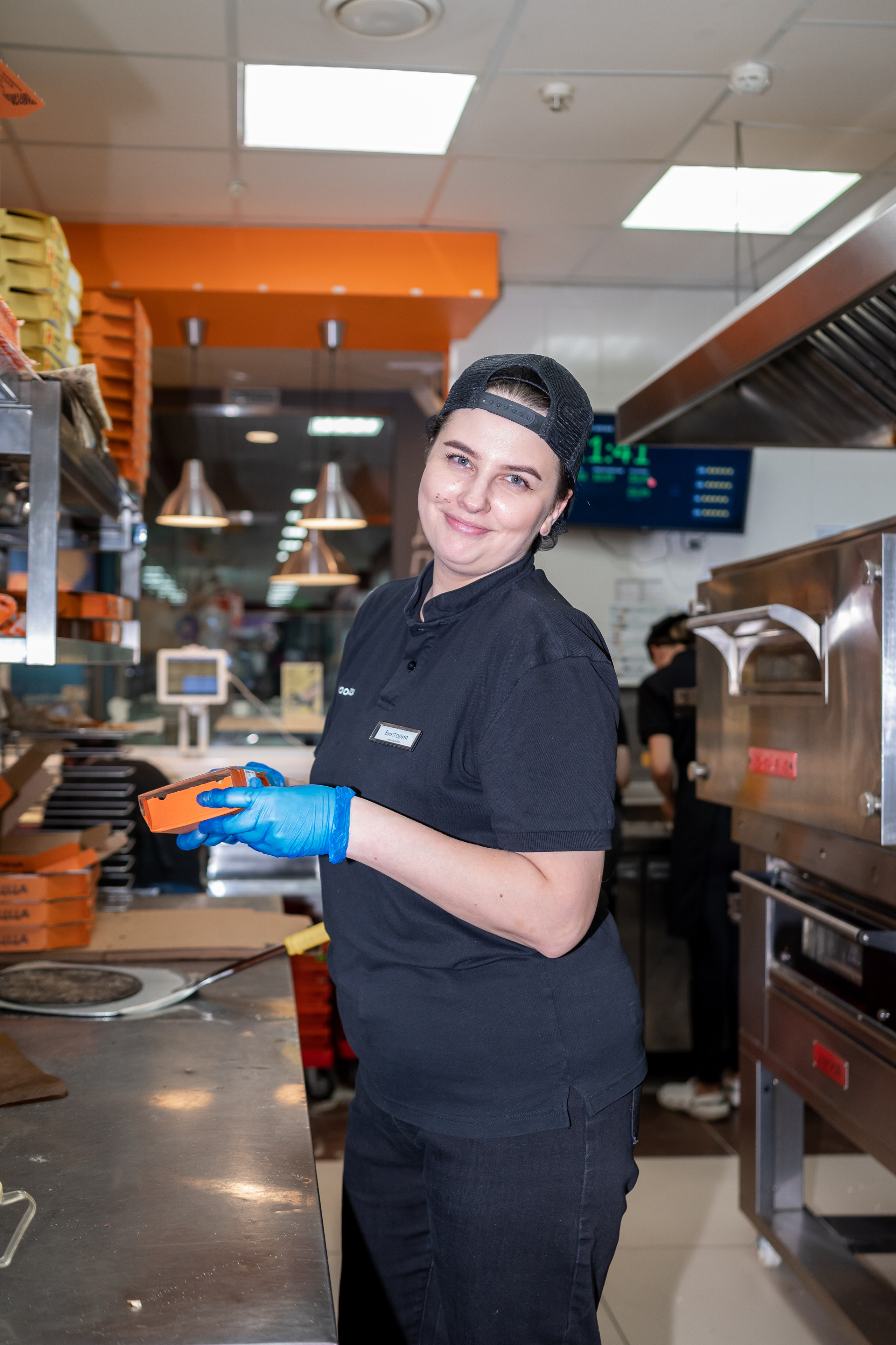 Корпоративная съёмка для пиццерии