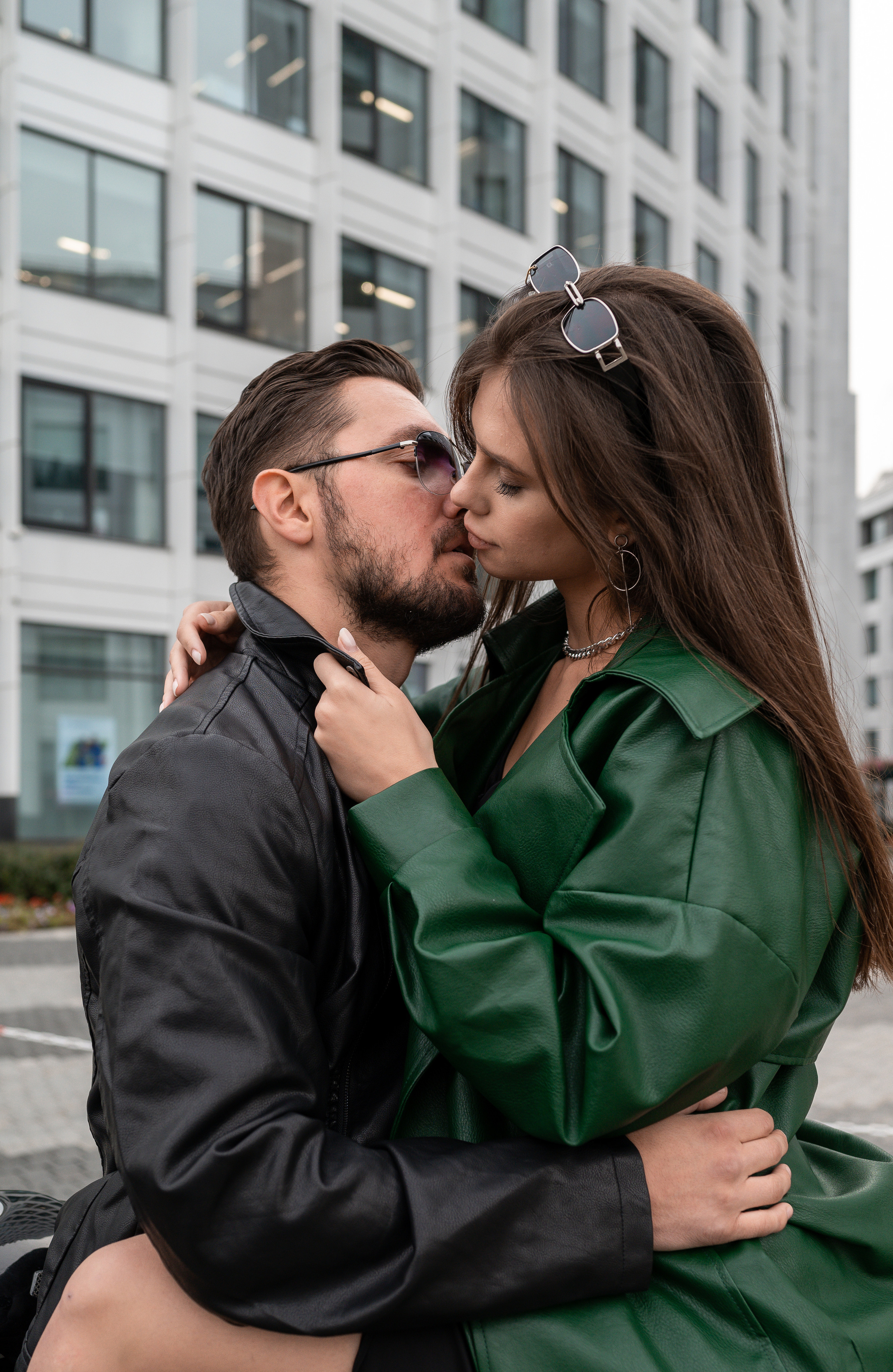 С мотоциклом