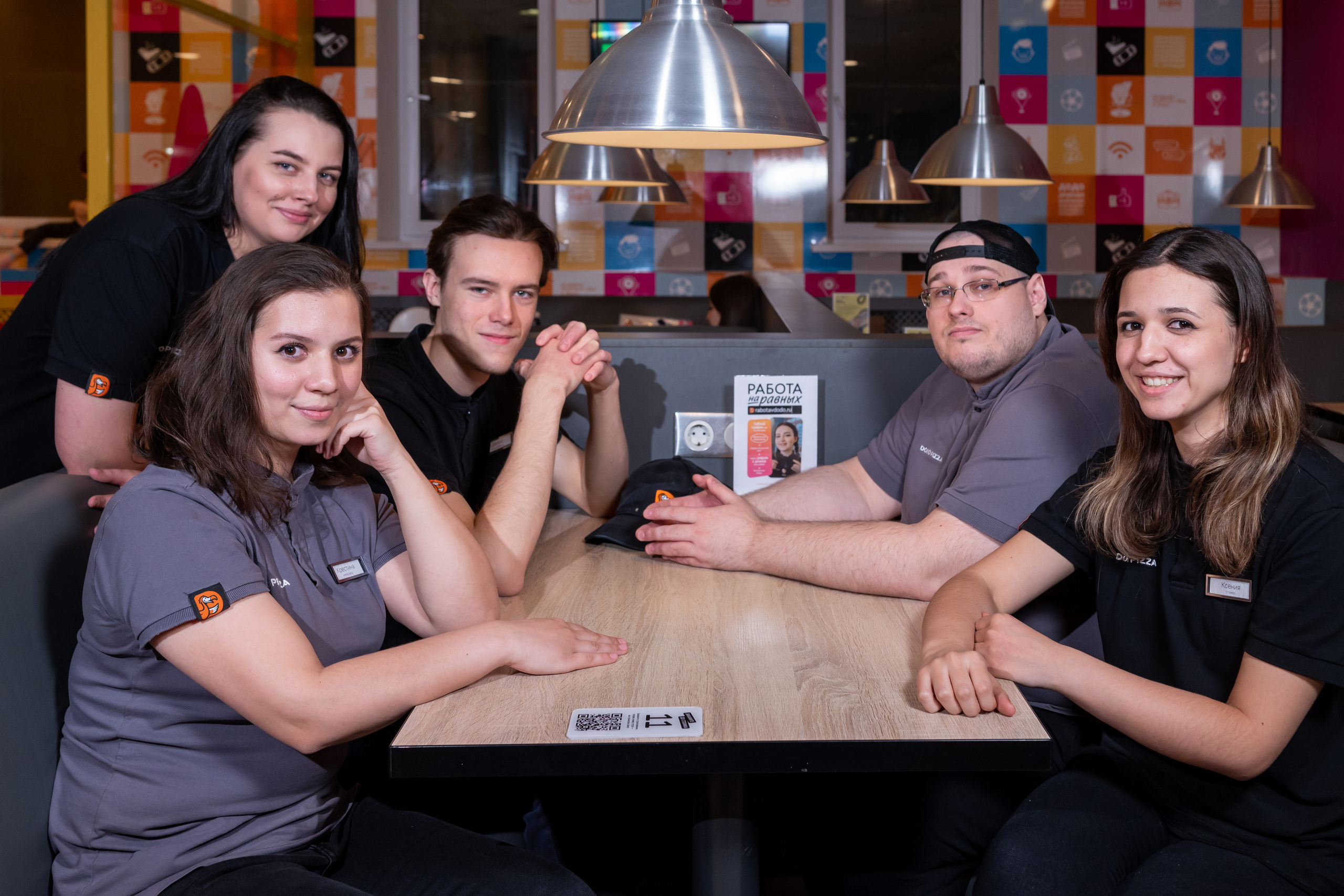 Корпоративная съёмка для пиццерии