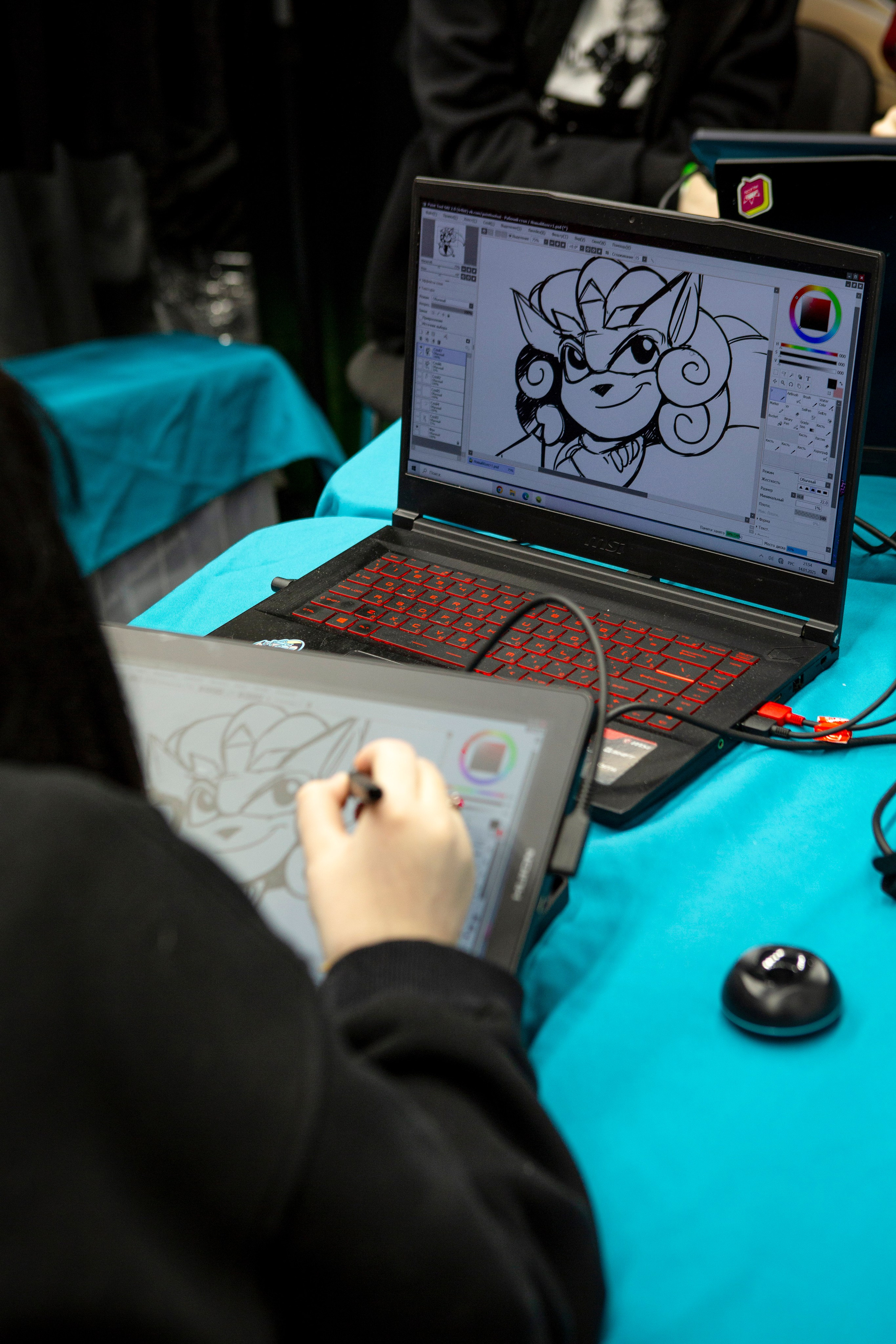 Тёмные Материи 2025. Falcon Clab. Портретный фотограф в Минске