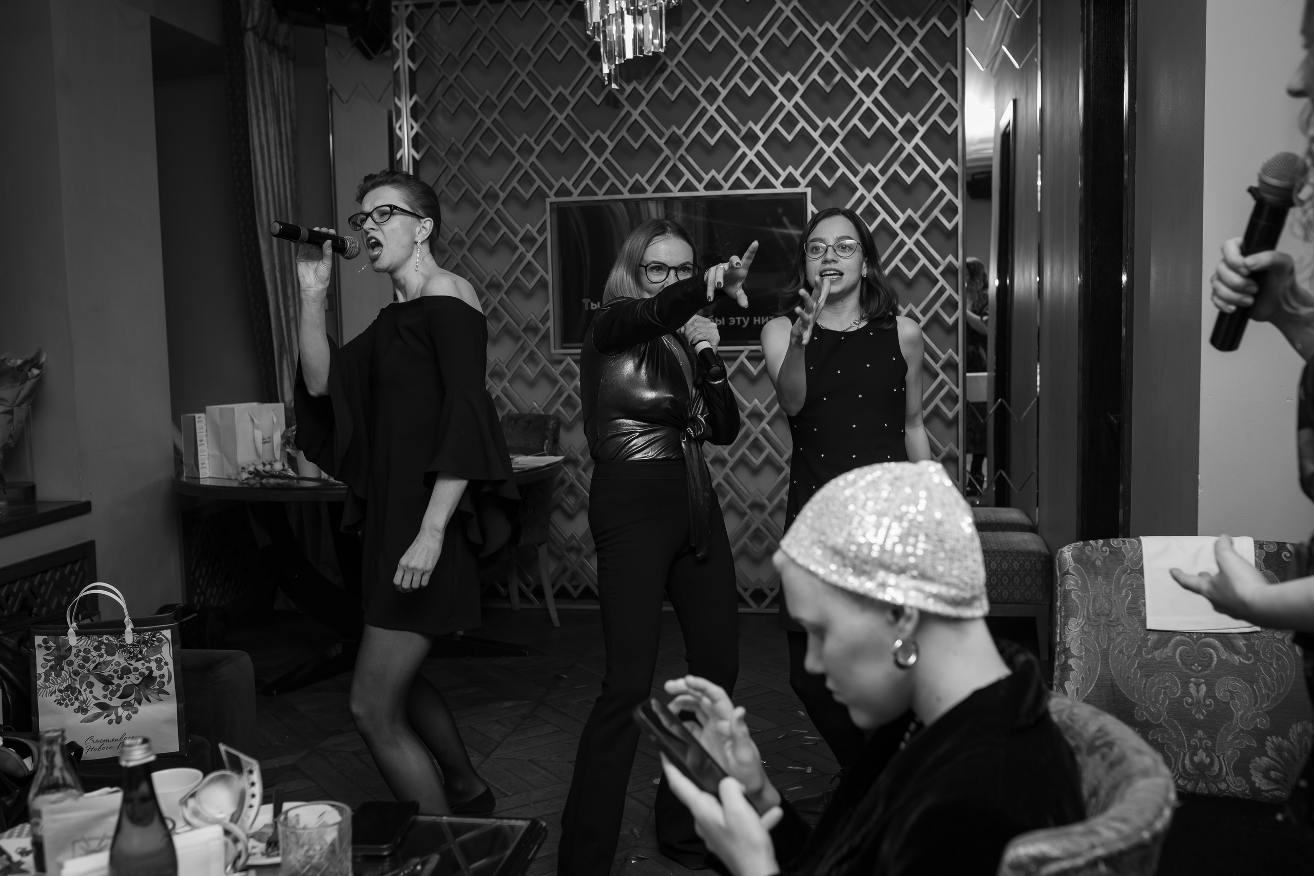 Юбилей в караоке. Семейный и детский фотограф в Москве Дорогова Екатерина