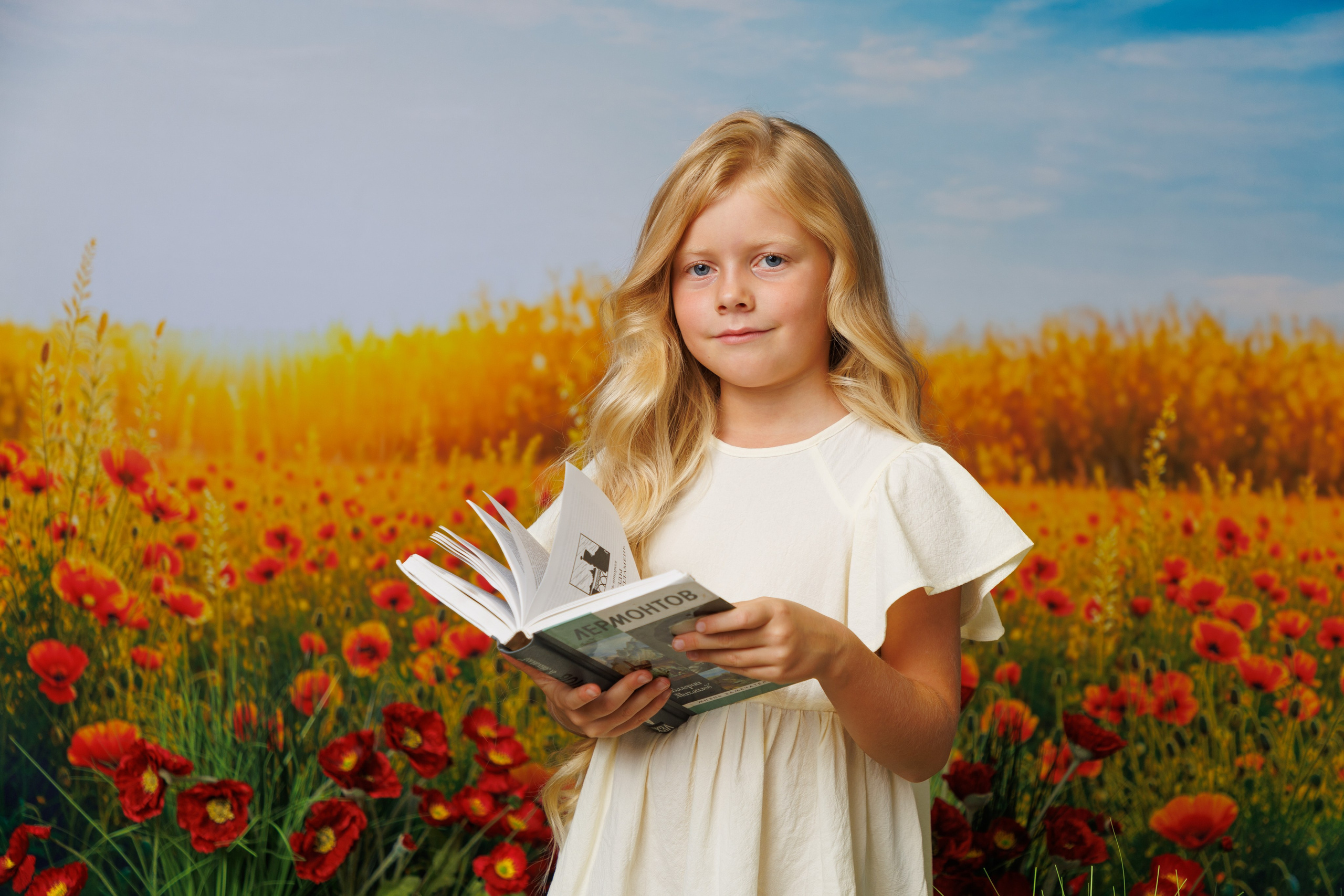 Маки. Детская фотостудия Москва